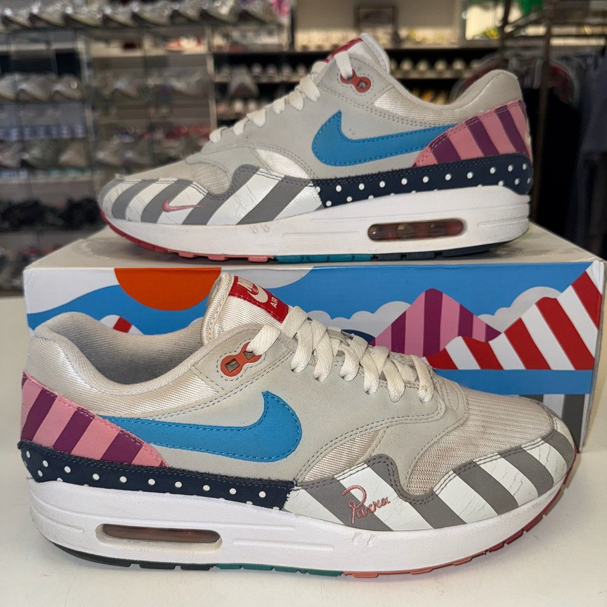 Size Nike Parra x Air Max White (AT3057-100)
