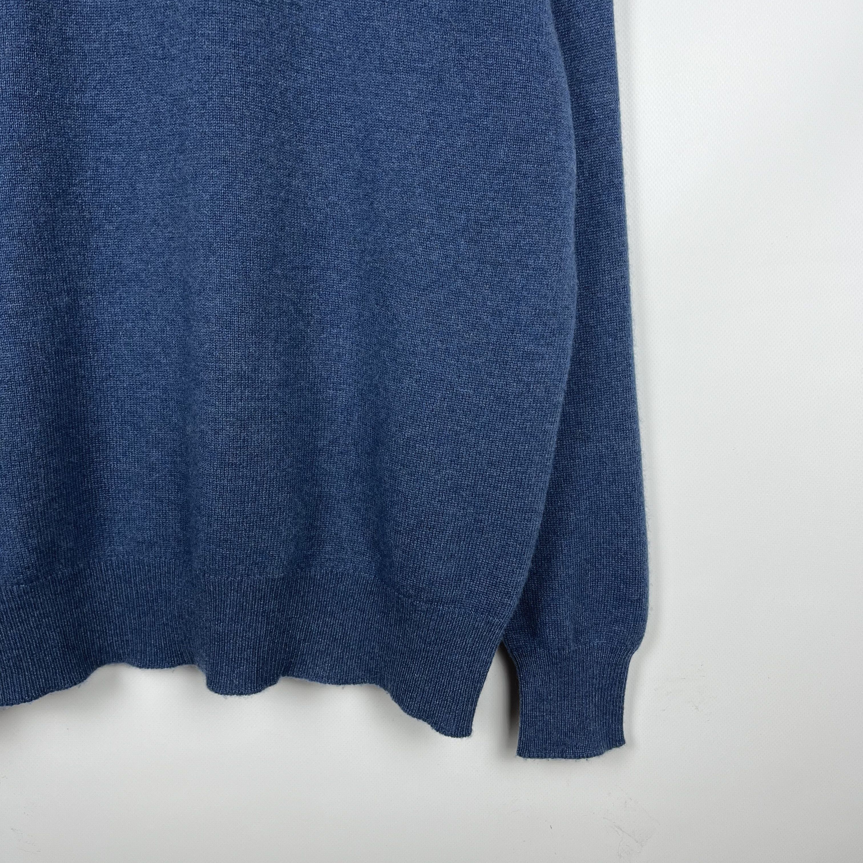 Other Vintage Brora 100% Cashmere Crewneck Sweater Size US L / EU 52-54 / 3 - 3 Thumbnail