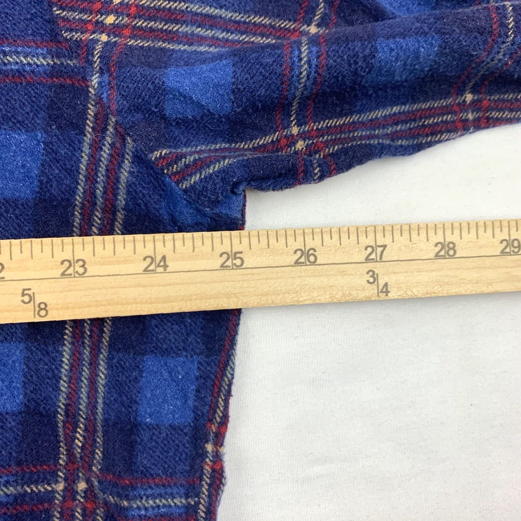 Vintage VINTAGE Wilderness Button-Down Shirt Adult XL Blue Plaid 90s Outdoors Shirt Size US XL / EU 56 / 4 - 7 Thumbnail