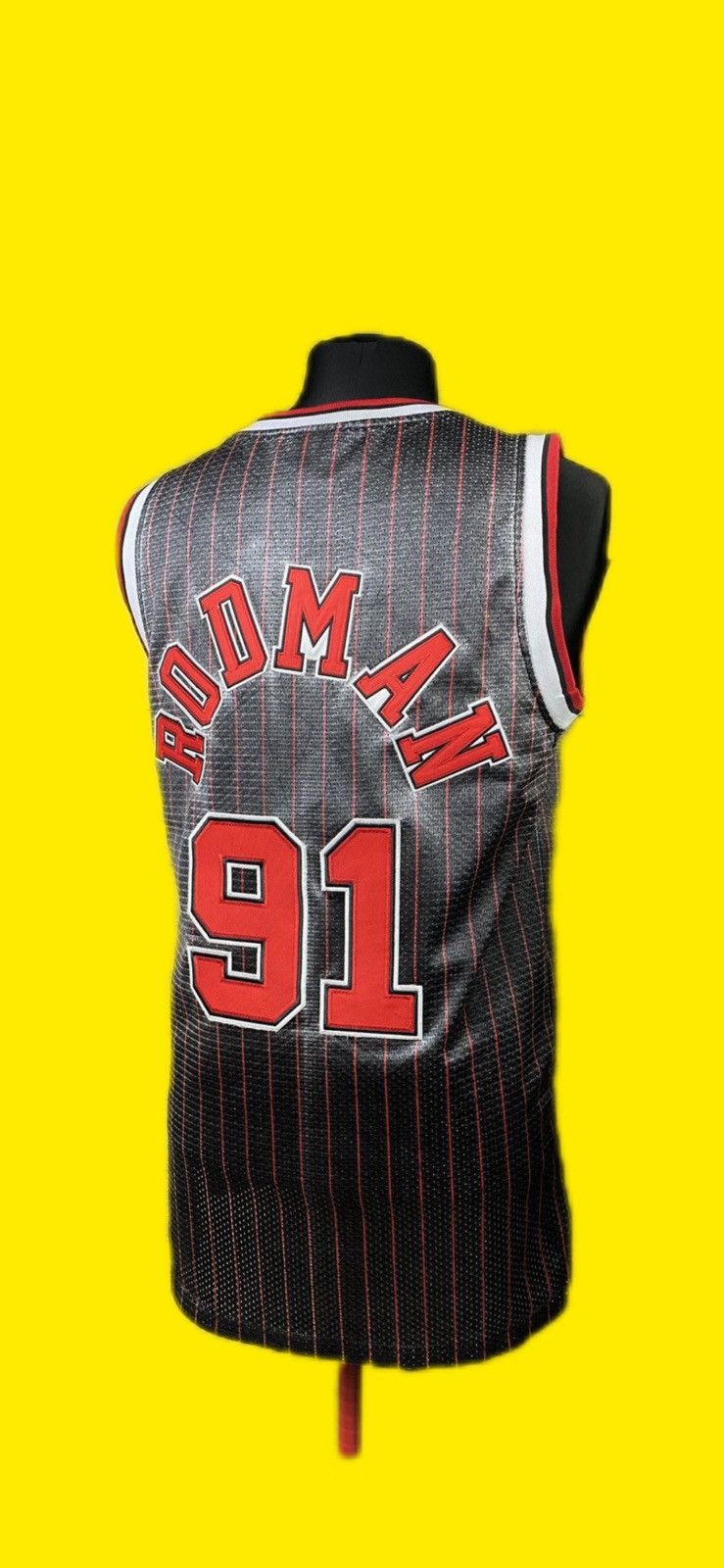 NBA × Nike × Vintage Vintage Team Nike Dennis Rodman Chicago Bulls Basketball #91 Size US XS / EU 42 / 0 - 2 Thumbnail