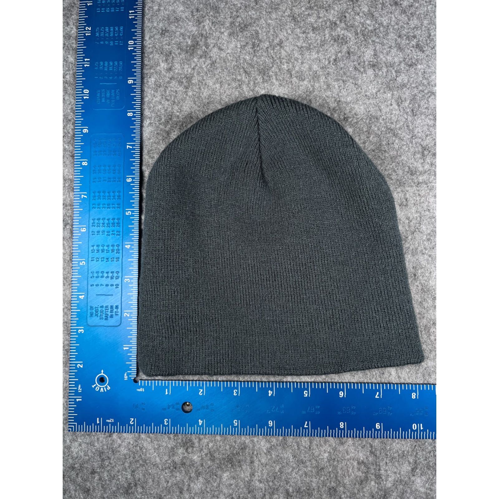 Vintage IN-N-Out Burger Beanie Toque Adult One Size Gray Knit 100% Acrylic Workwear Size ONE SIZE - 4 Thumbnail