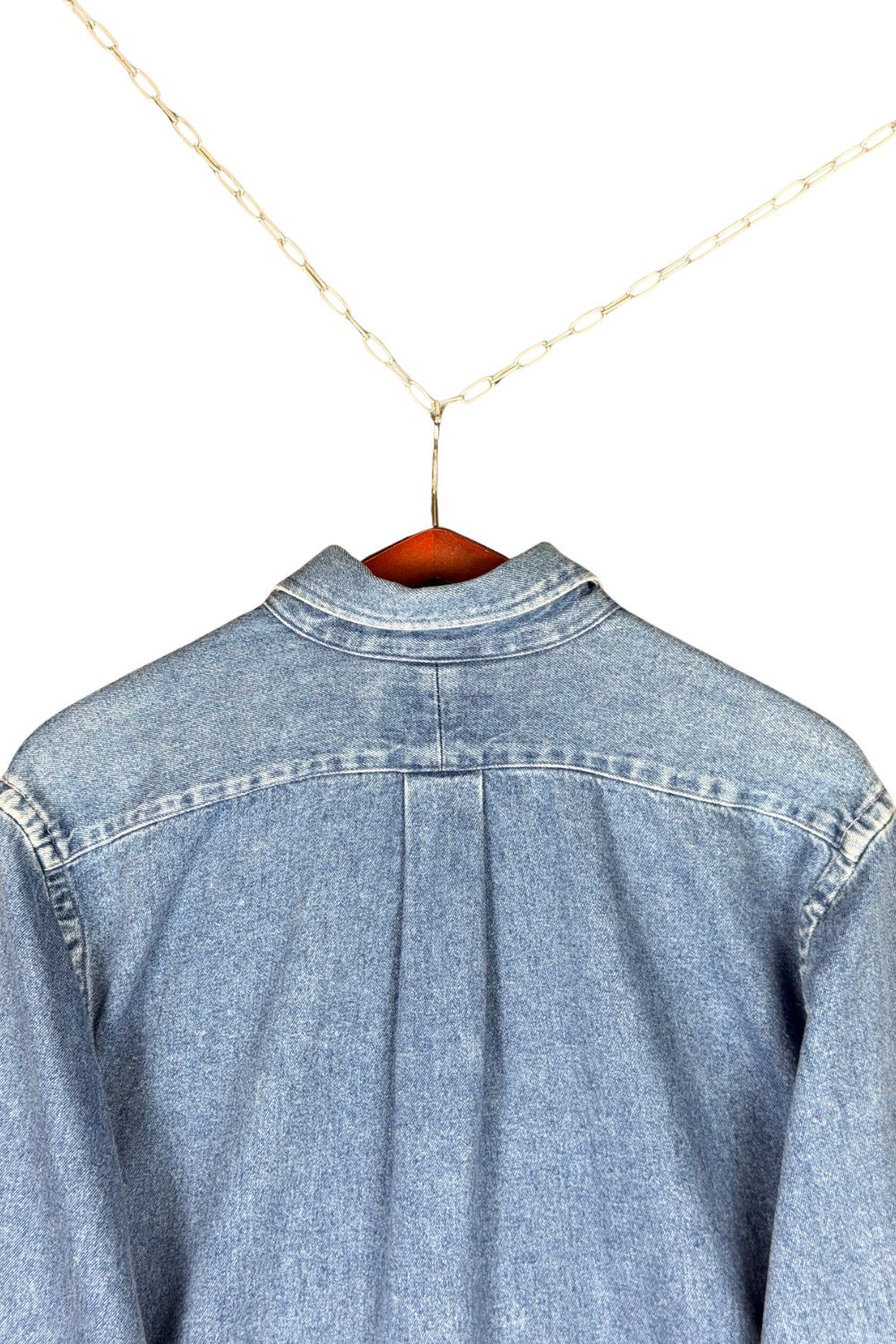 c.1995 Polo Country Ralph Lauren Denim Button Down Shirt image 9