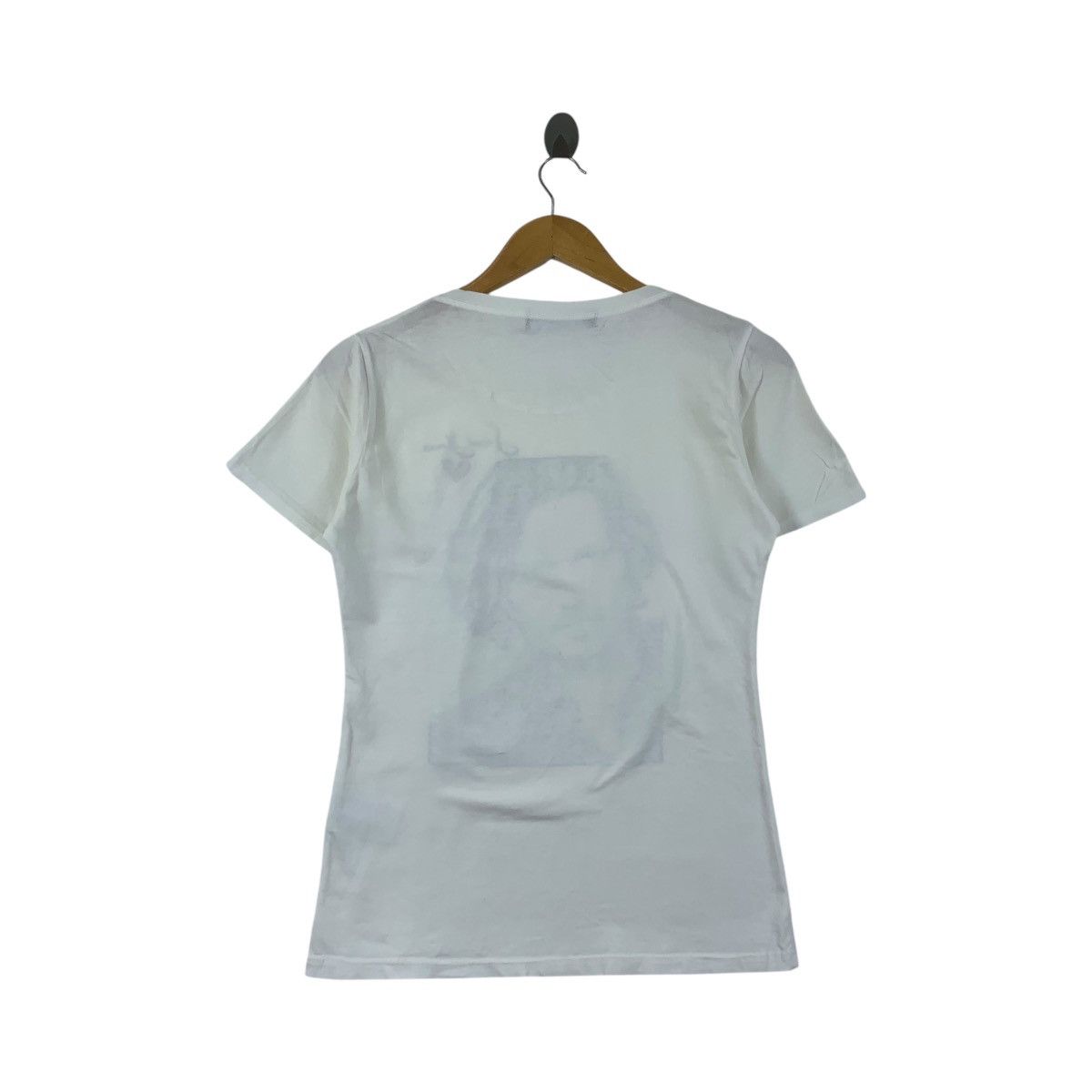 Vintage SWEET YEARS ITALY Johnny Depp Face Painting Tee Shirt Size M / US 6-8 / IT 42-44 - 4 Thumbnail