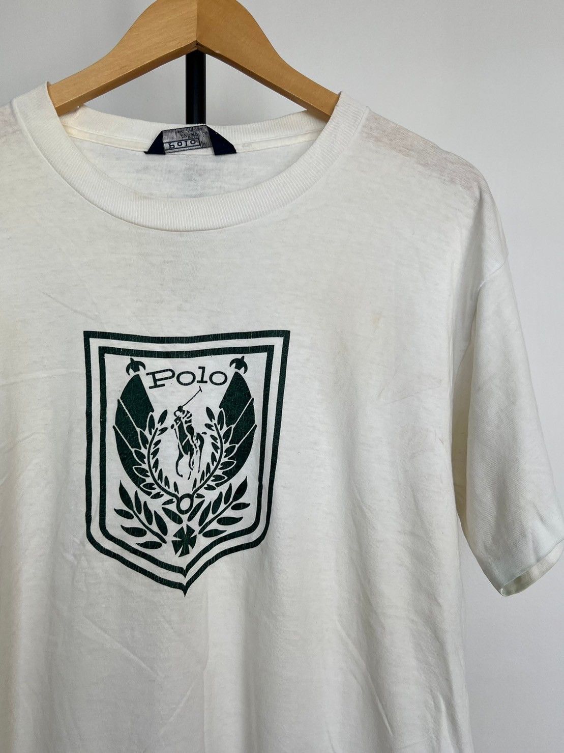 Vintage 80's-90's Polo Ralph Lauren Uni Crest Logo shirt