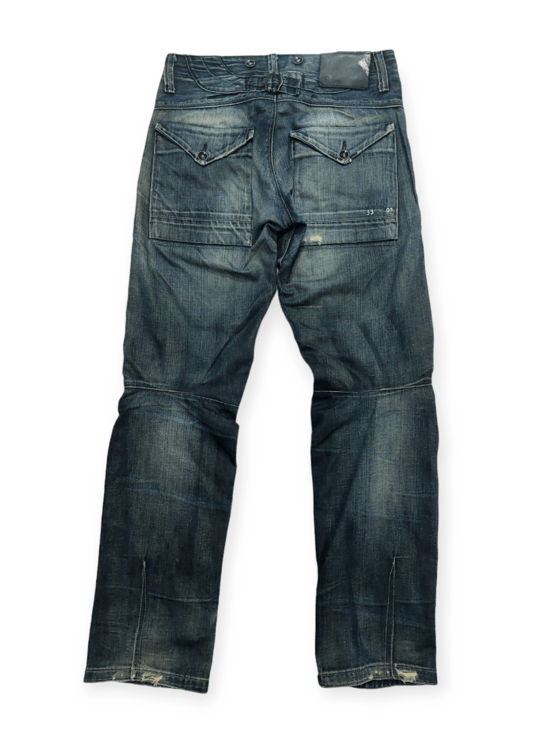G Star Raw Y2K Rusty Distressed Denim