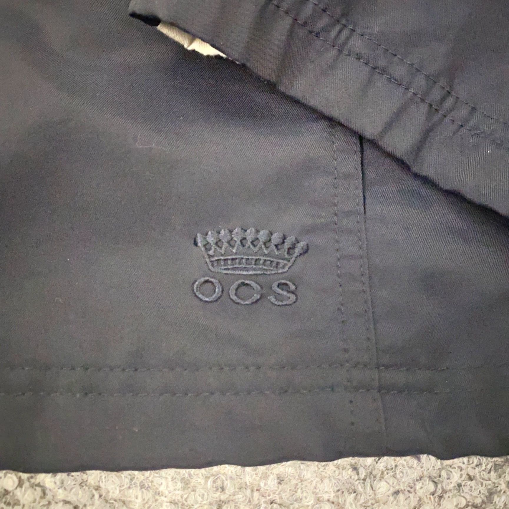 Oleg Cassini Oleg Cassini Sport Jacket Womens XL Black Windbreaker Full Zip Lightweight Pockets Size XL / US 12-14 / IT 48-50 - 5 Thumbnail