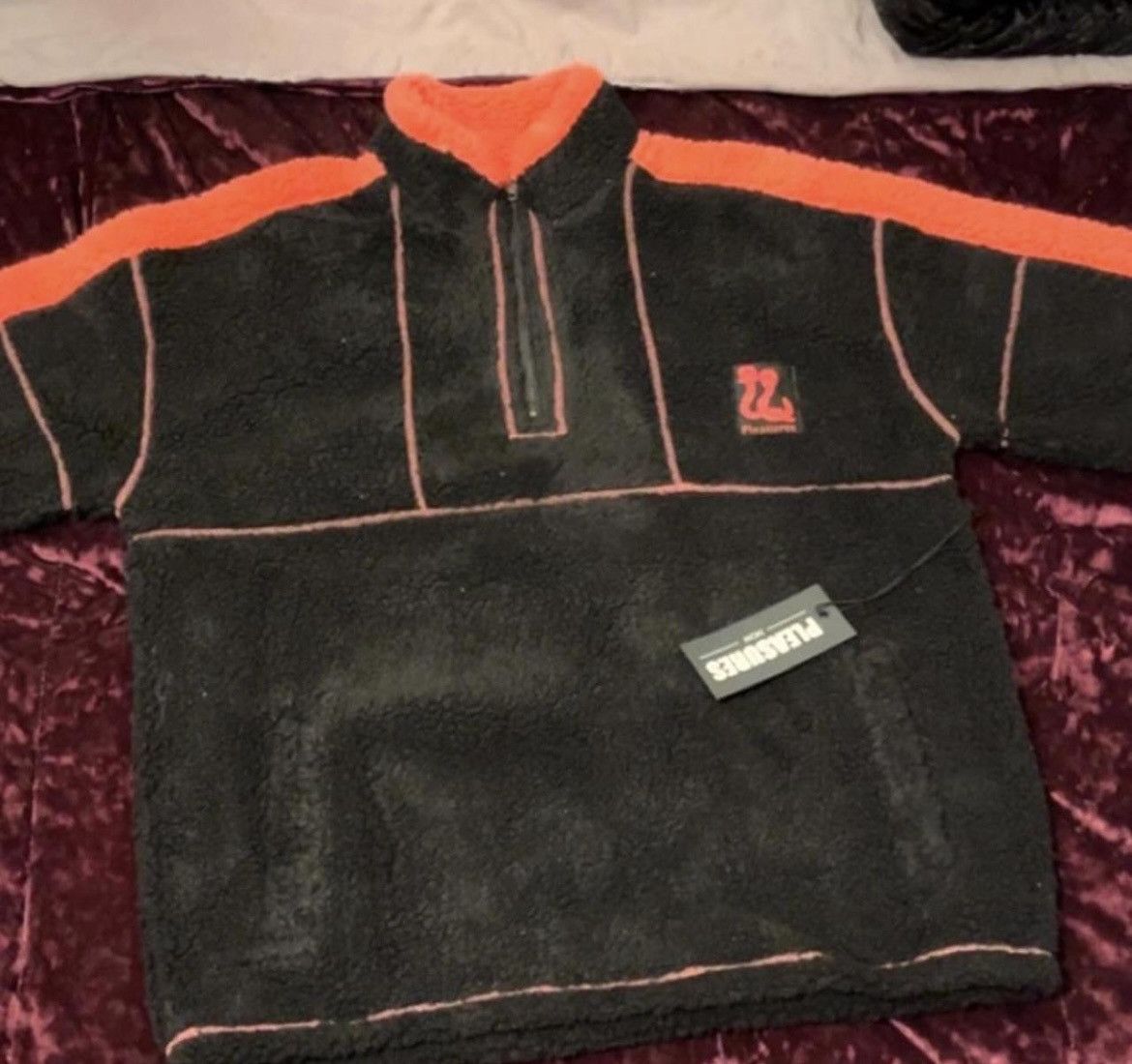 Pleasures Rewind Quarter Zip Fleece