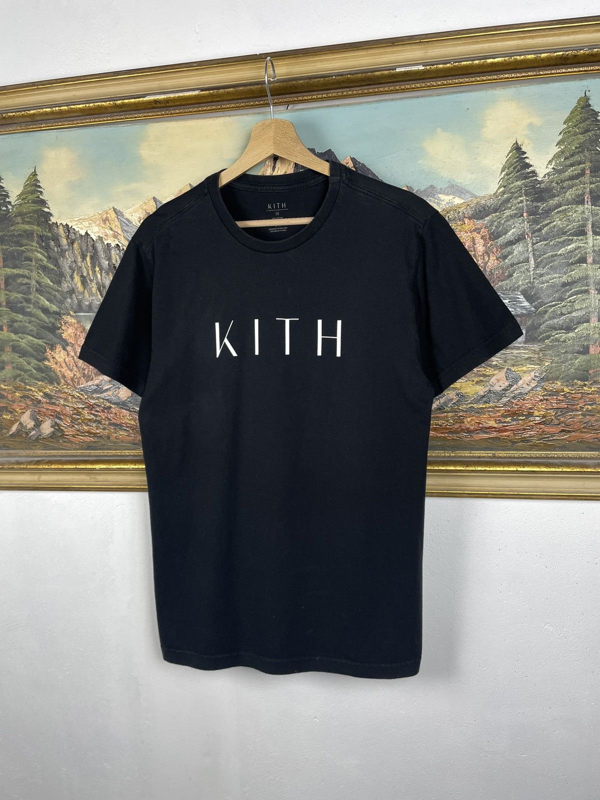 Kith Kith Black T-shirt Tee Big Graphic Logo Streetwear Skate Size US M / EU 48-50 / 2 - 2 Thumbnail