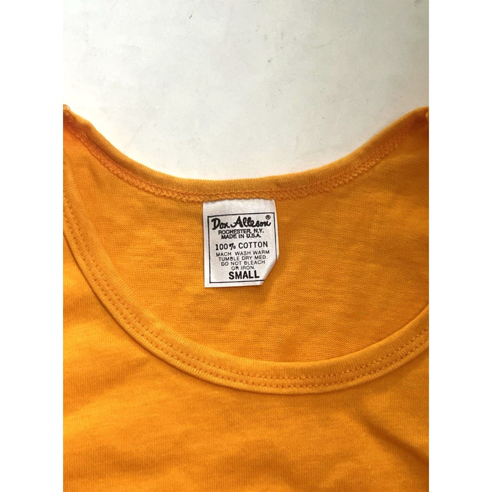 Vintage vintage don alleson tank shirt mens size small deadstock NWOT USA made 80s Size US S / EU 44-46 / 1 - 2 Thumbnail