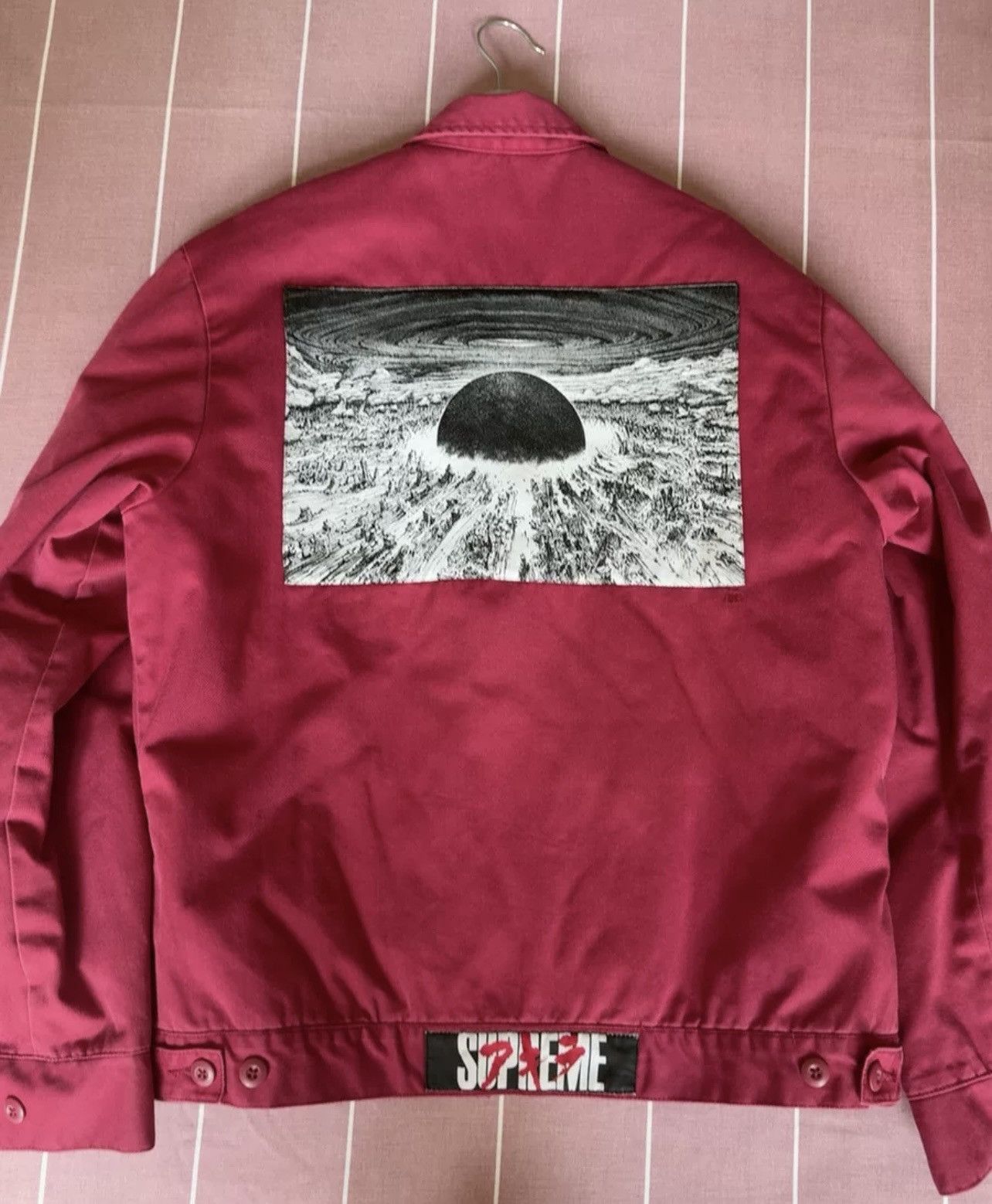 Supreme Supreme Akira work jacket red | Grailed