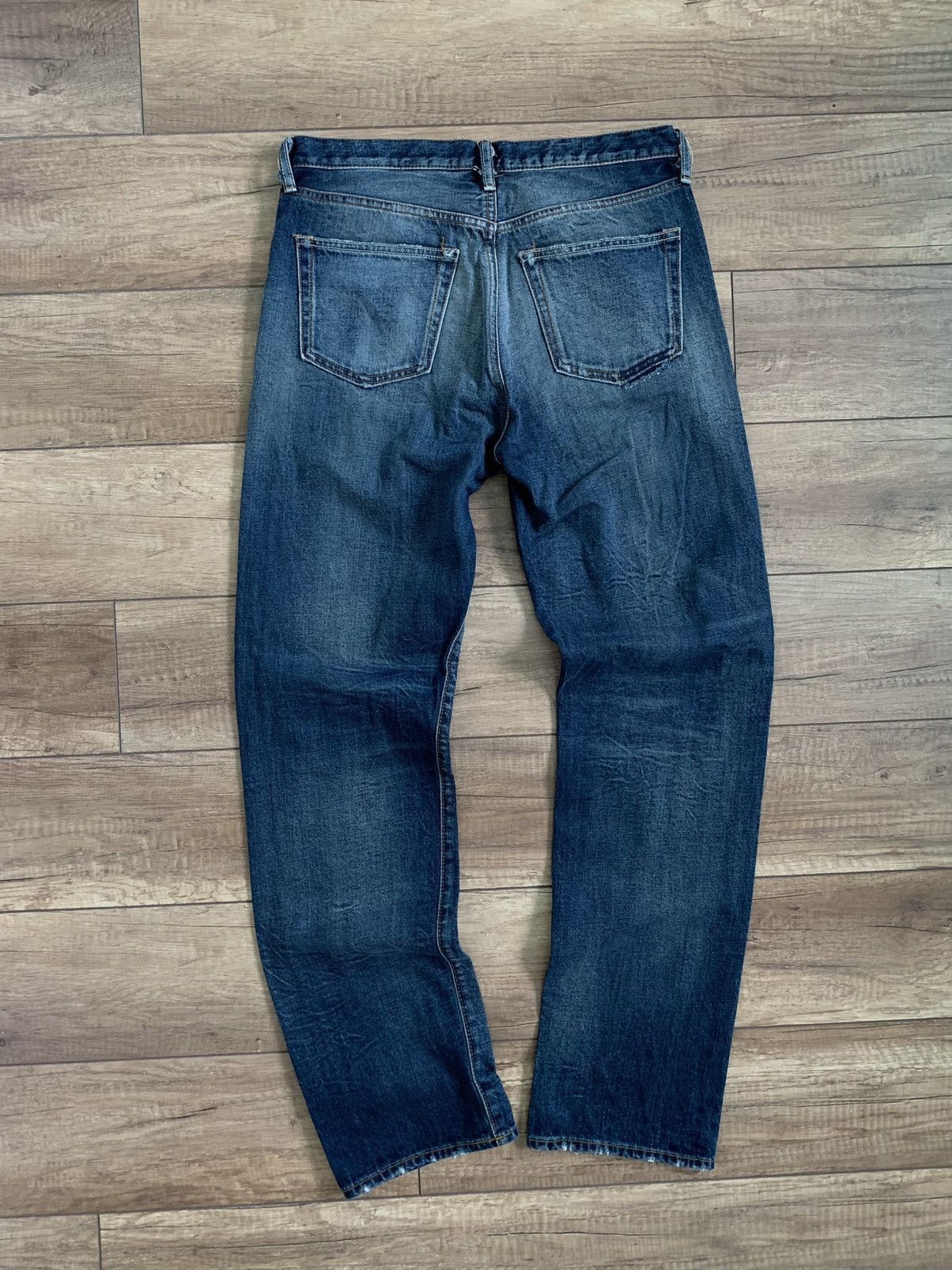 Acne Studios RARE Acne Studios Neon Repair Distressed Denim Jeans Pants Size US 31 - 7 Thumbnail