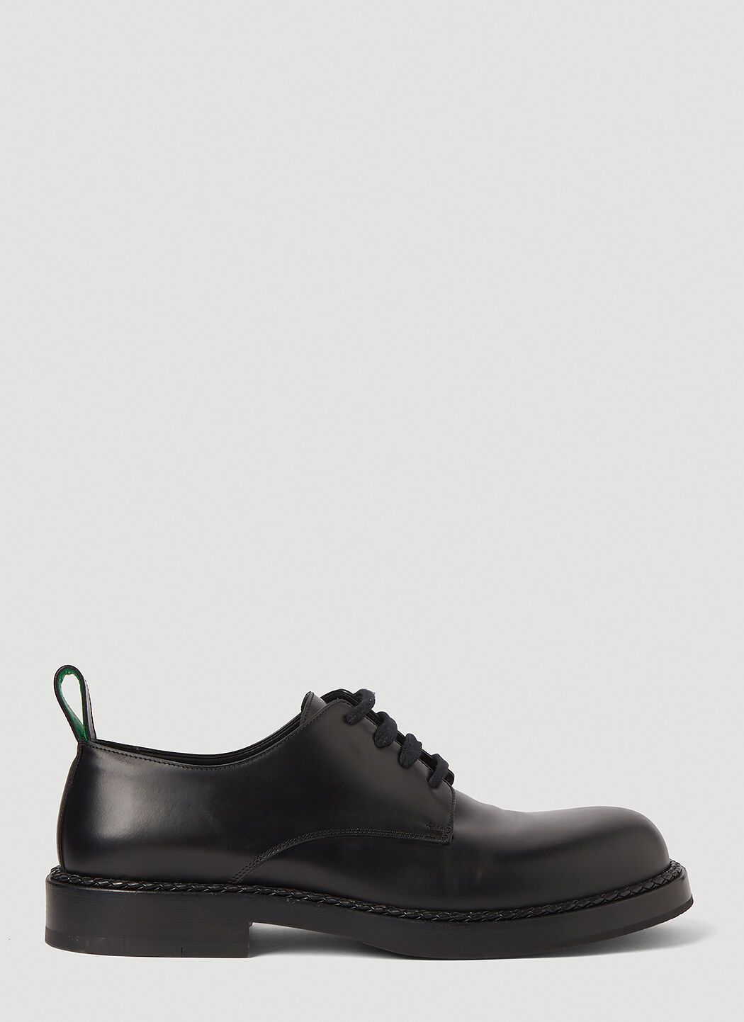 Bottega Veneta o1bcso1str0824 Strut Lace-Up Shoes in Black Size US 8.5 / EU 41-42 - 1 Thumbnail