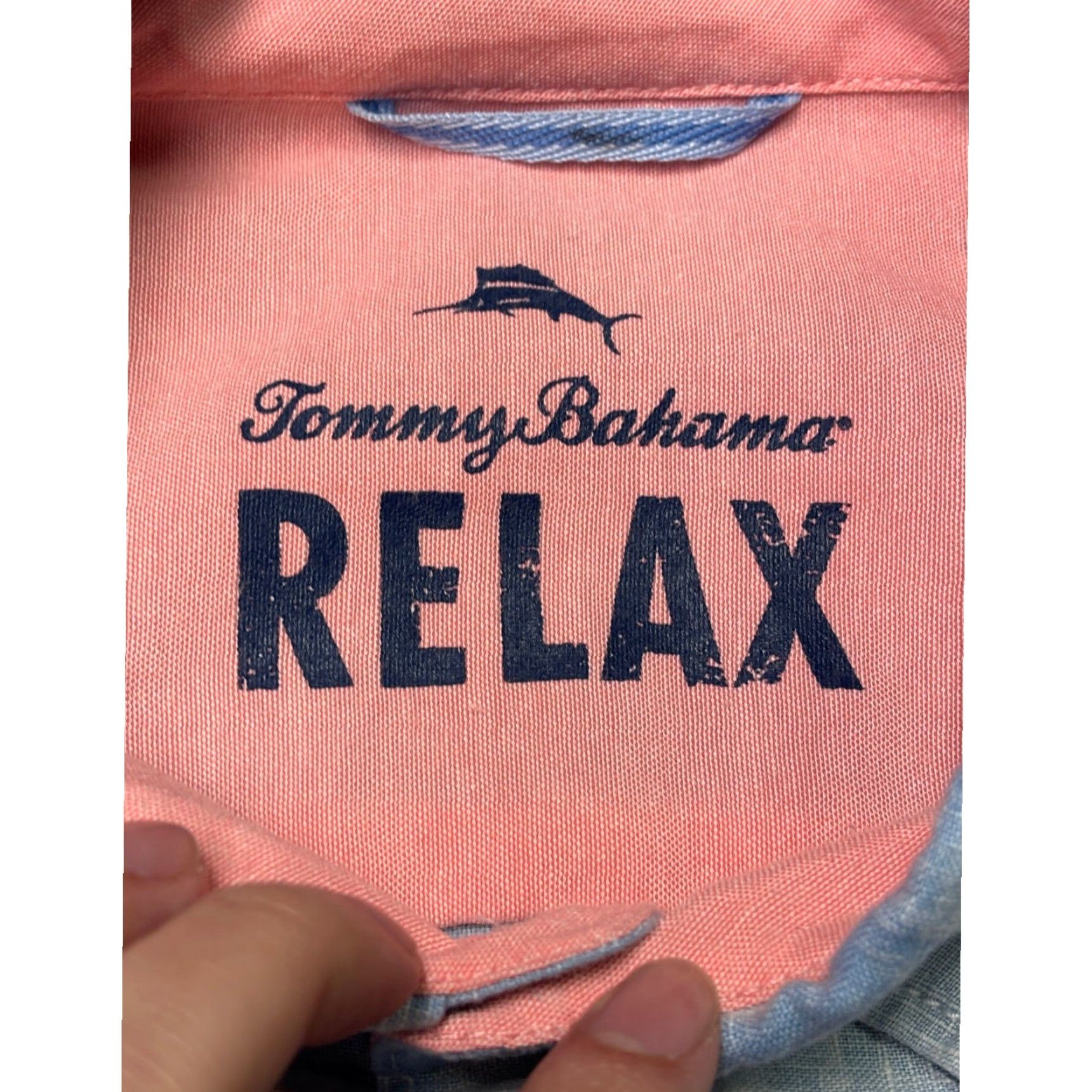Tommy Bahama Tommy Bahama Linen Tropical Palm Print Button-Down Shirt XXL Mens Blue Size US XXL / EU 58 / 5 - 4 Thumbnail