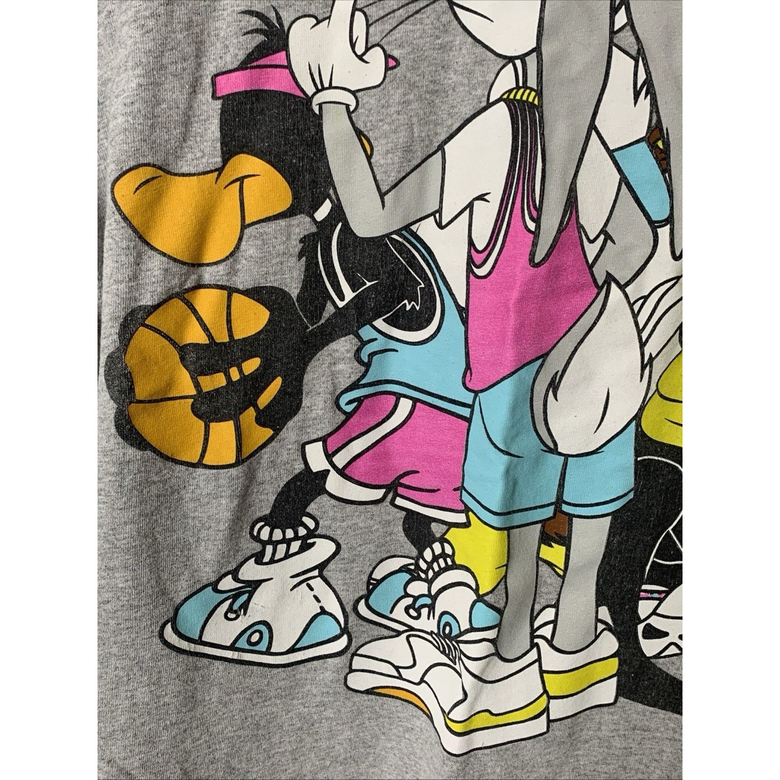 Warner Bros Warner Bros Vintage Looney Tunes Basketball T-Shirt XL Size US XL / EU 56 / 4 - 11 Thumbnail
