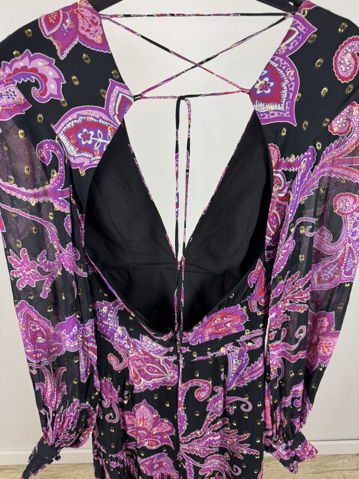 REVOLVE DUNDAS x Revolve - Flower Print Dress Worn by Halle Berry Size XS / US 0-2 / IT 36-38 - 11 Thumbnail