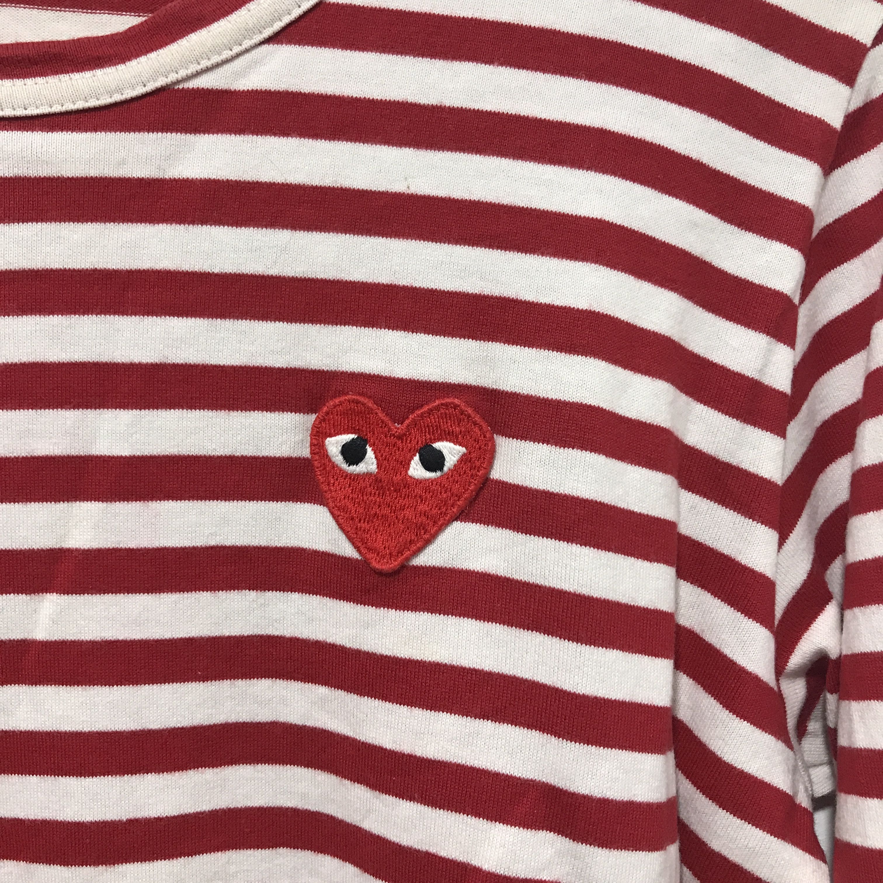 Comme des Garcons COMME DES GARCONS STRIPED LONGSLEEVE Size L / US 10 / IT 46 - 2 Thumbnail