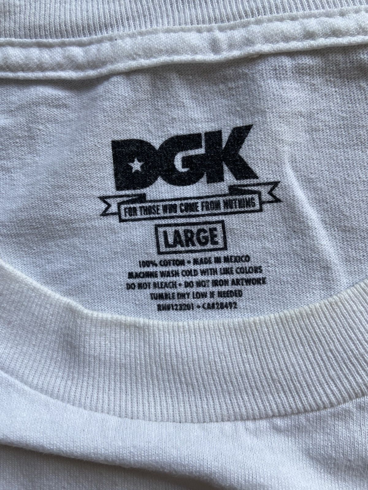 DGK DGK Skateboard Scumbag Tshirt Size US L / EU 52-54 / 3 - 4 Thumbnail