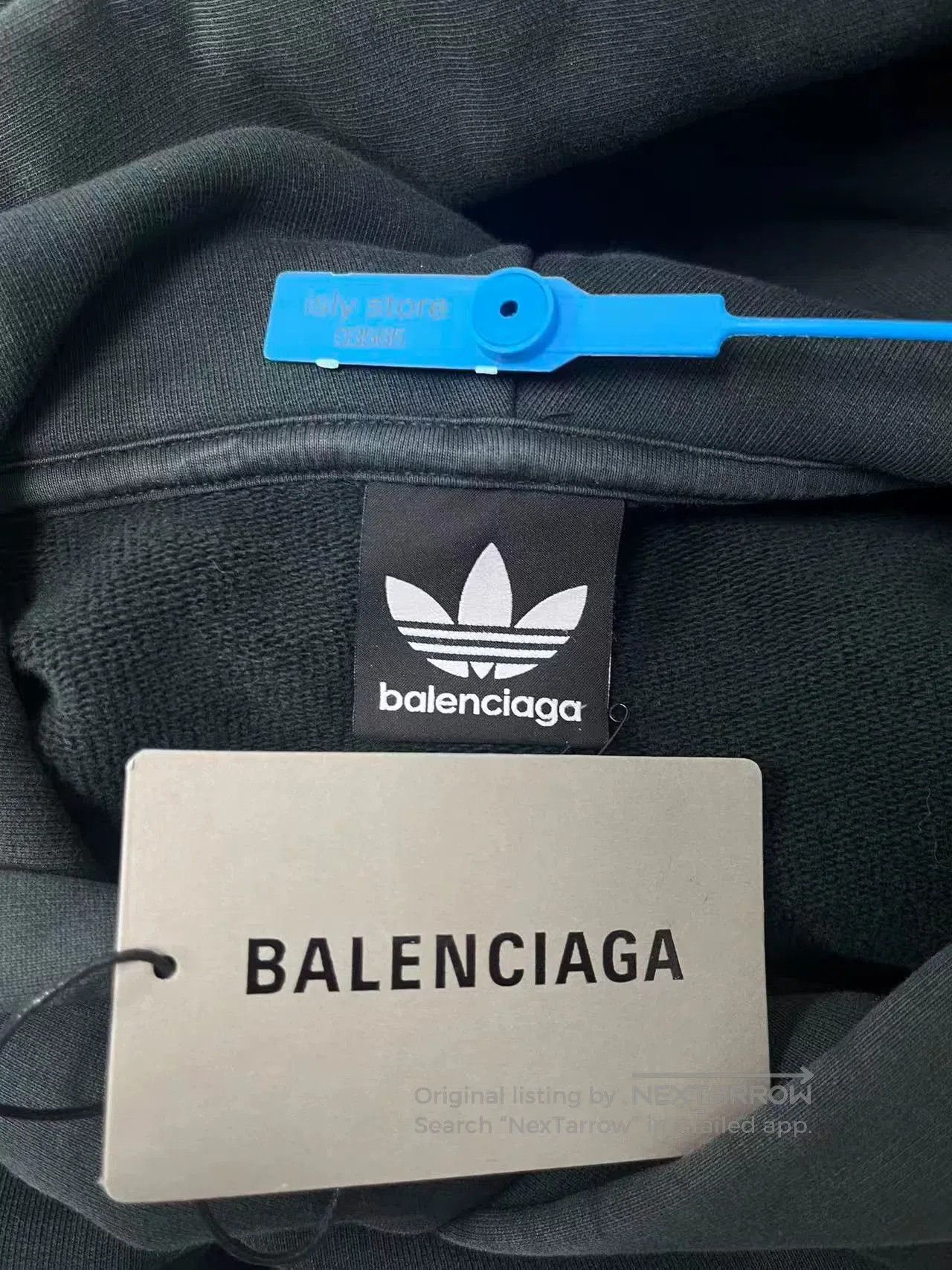Balenciaga balenciaga x adidas logo hoodie unisex. Size US M / EU 48-50 / 2 - 4 Thumbnail