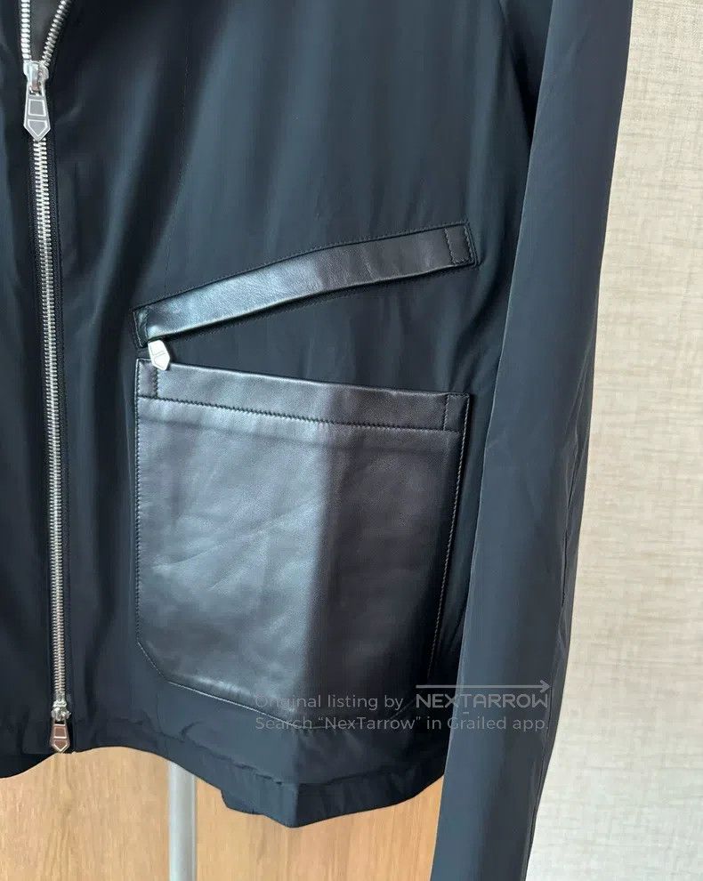 Hermes Hermes Mens Tech Fabric Hooded Jacket Size US M / EU 48-50 / 2 - 3 Thumbnail