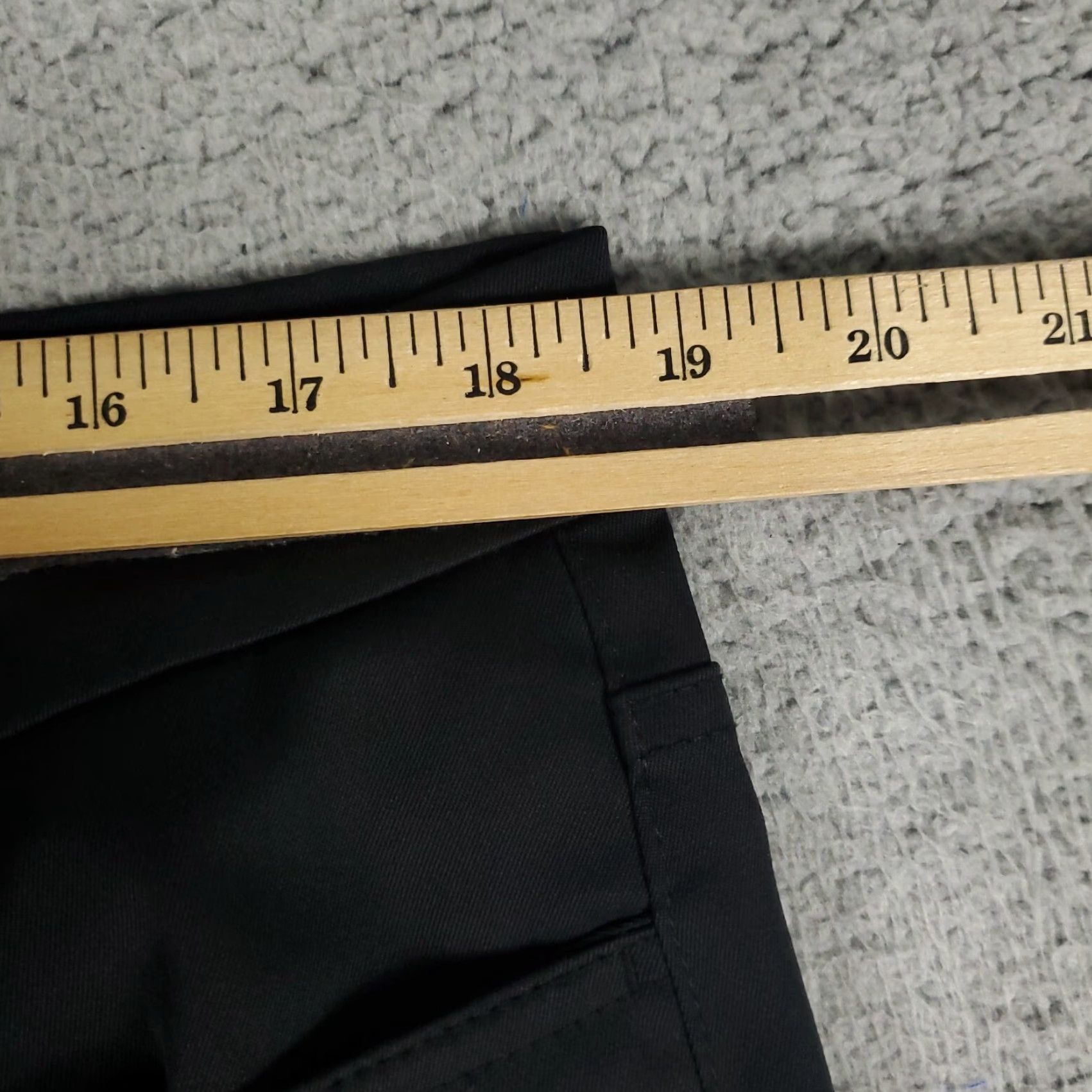 Callaway Callaway Chino Pants Mens 36x30 Black Flat Front Casual Trousers Size US 36 / EU 52 - 3 Thumbnail