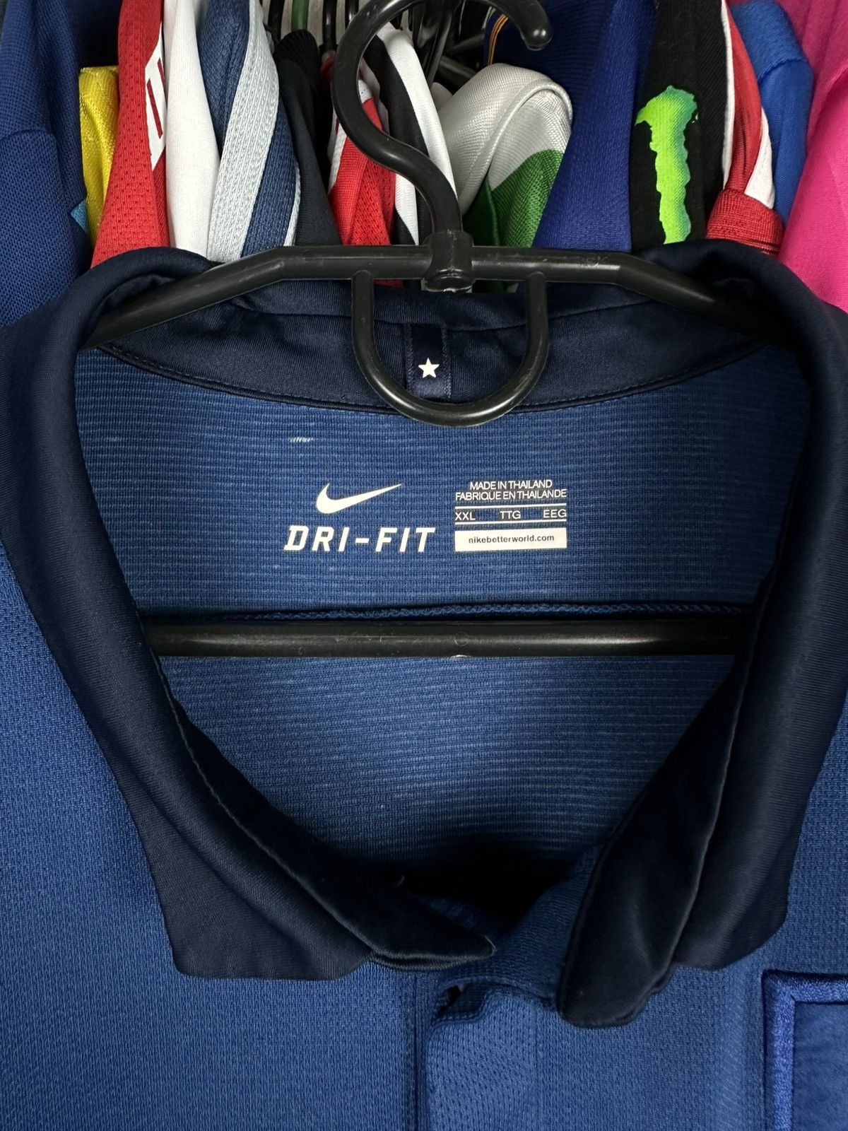 Nike FRANCE 2011 2012 HOME FOOTBALL SHIRT SOCCER JERSEY NIKE XXL Size US XXL / EU 58 / 5 - 6 Thumbnail