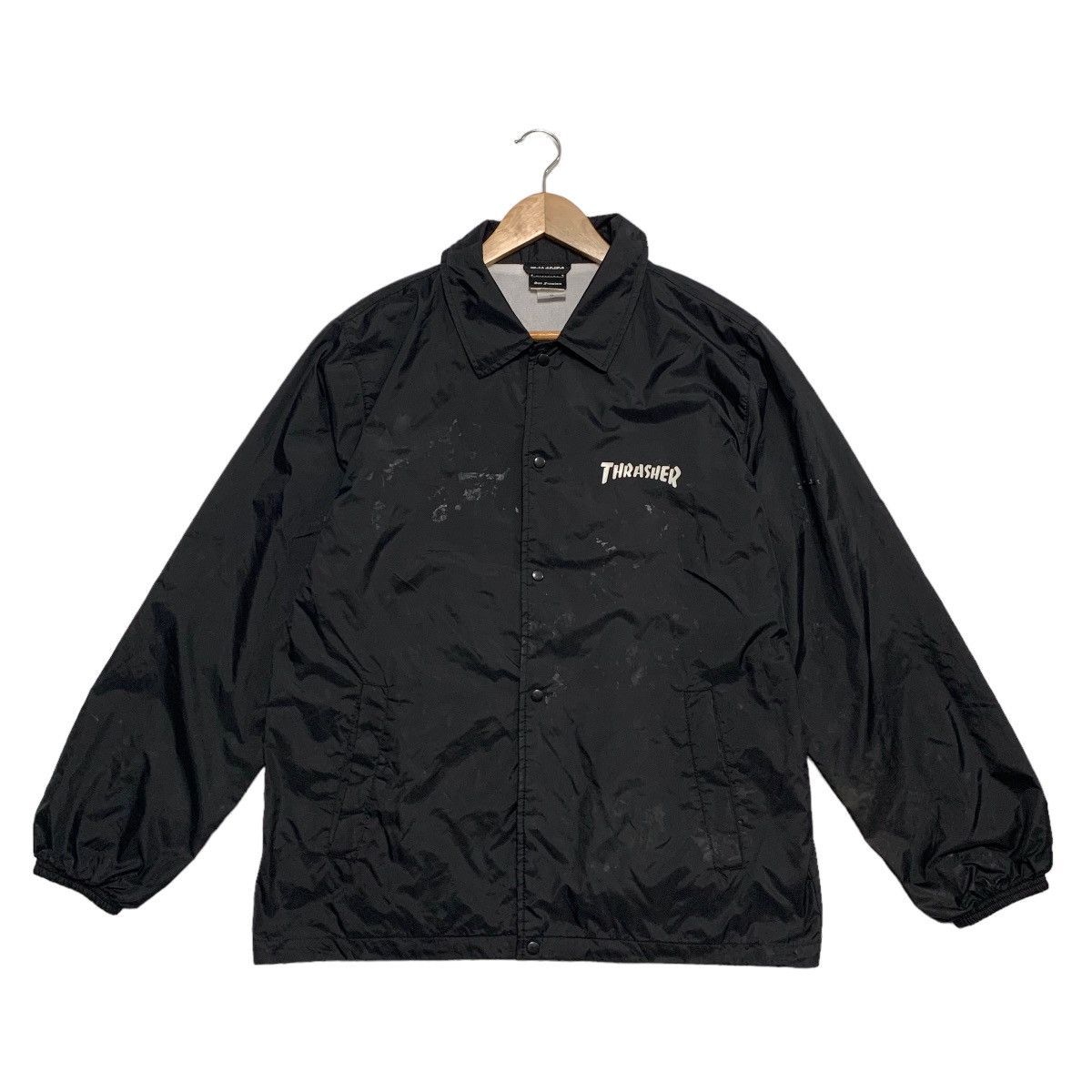 Thrasher Thrasher Skateboard Magazine Big Logo Nylon Jacket Size US M / EU 48-50 / 2 - 6 Thumbnail