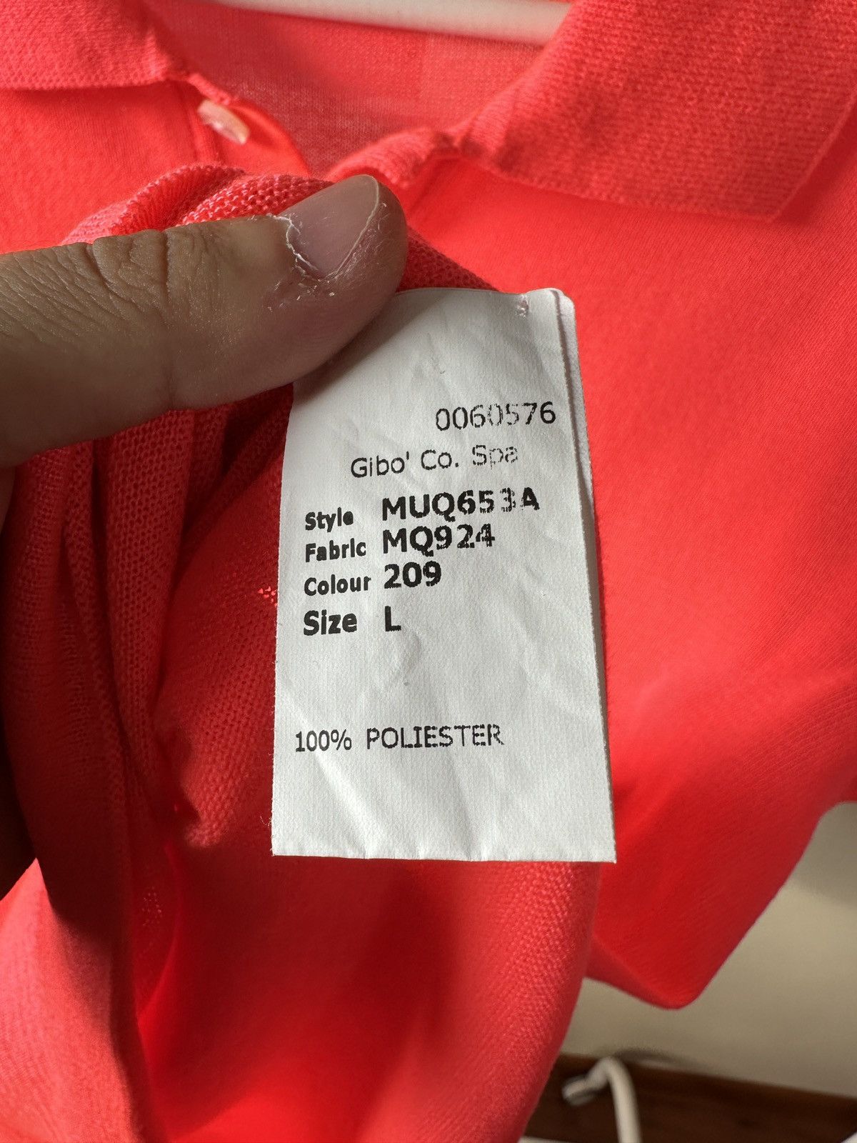 Marc Jacobs Neon pink polo T-shirt Marc Jacobs Size US L / EU 52-54 / 3 - 4 Thumbnail
