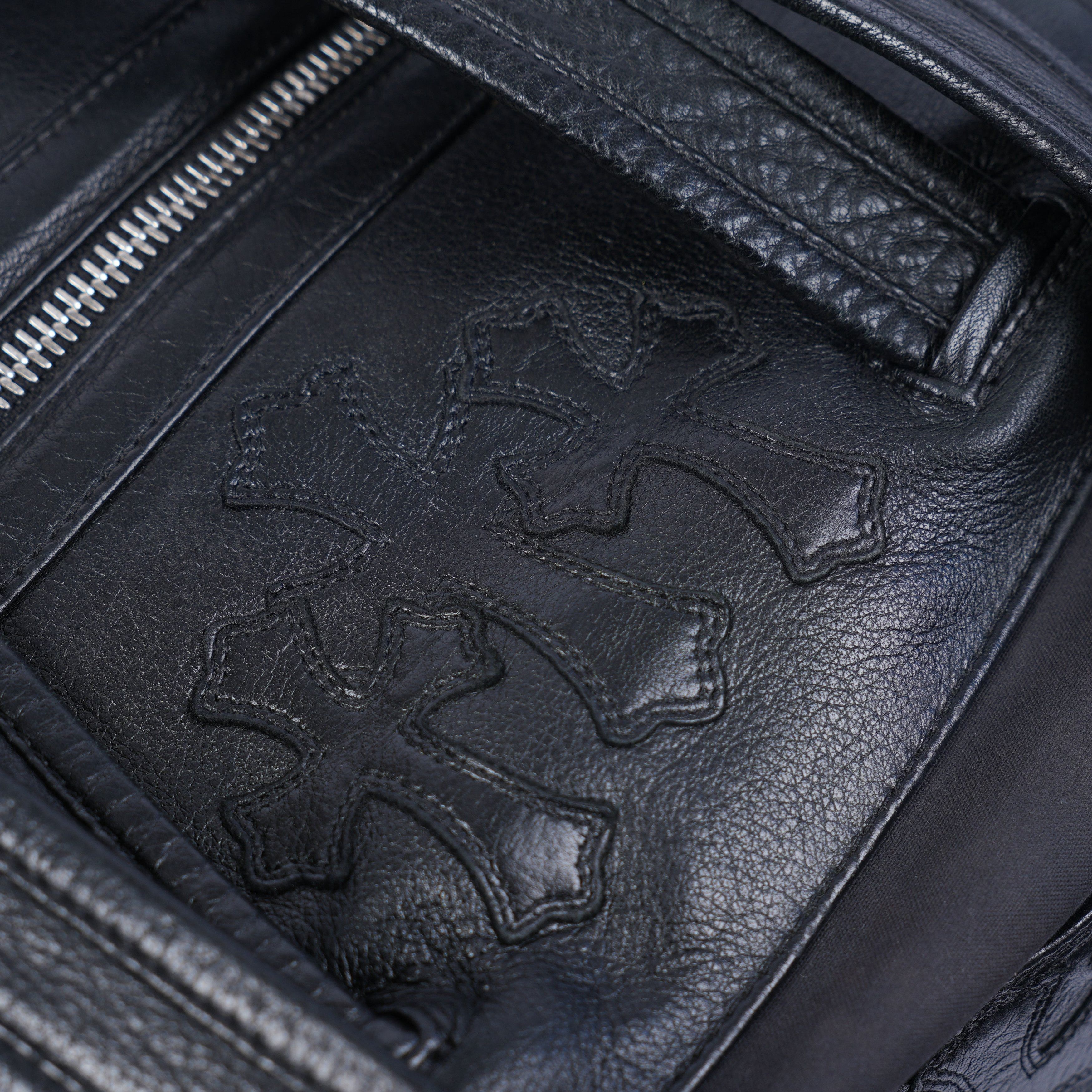 Chrome Hearts CHROME HEARTS BLACK LEATHER PATCH DUFFLE BAG Size ONE SIZE - 3 Thumbnail