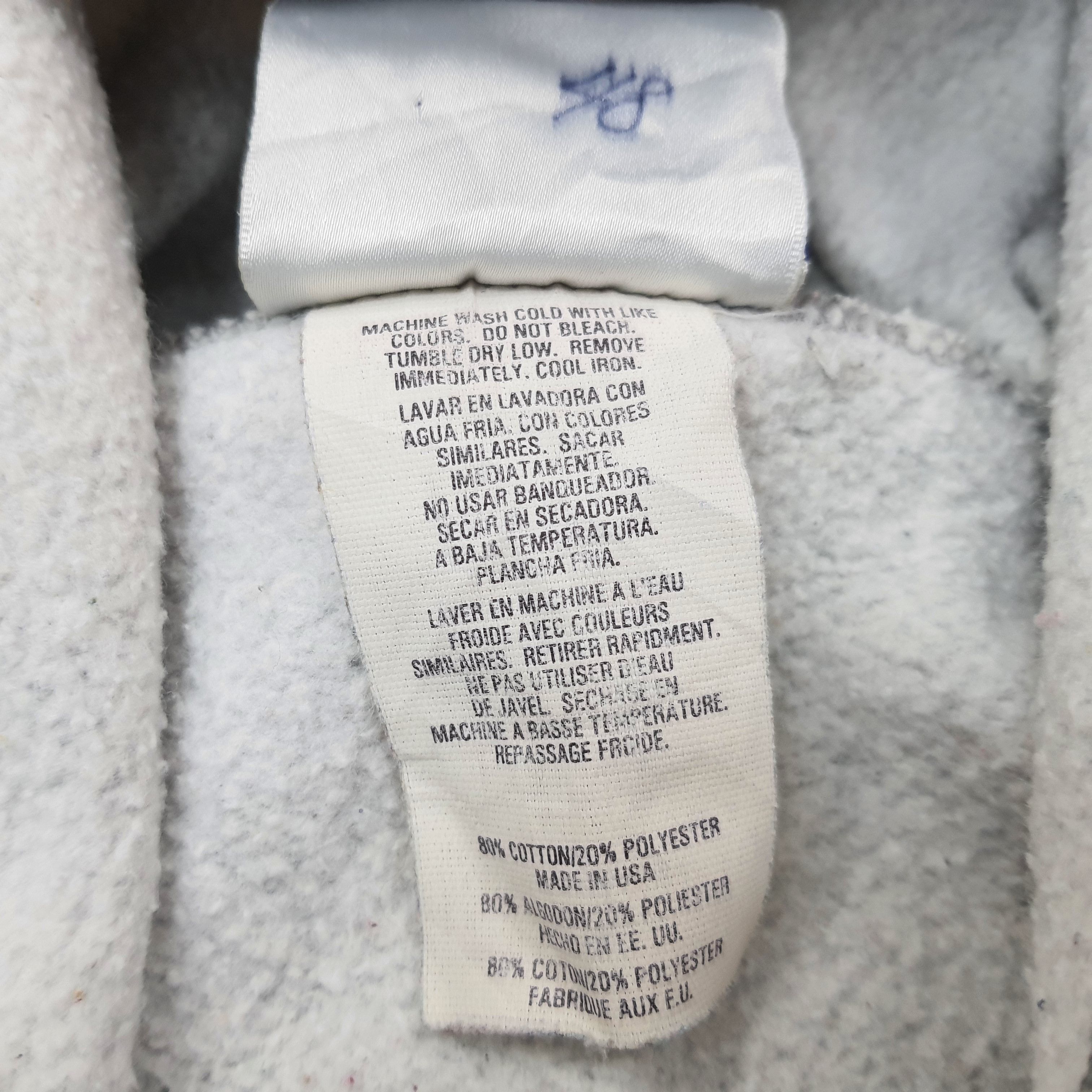 Adidas Vintage Adidas Tennessee Vols Gray Hooded Sweatshirt C256N8 Size US XL / EU 56 / 4 - 6 Thumbnail