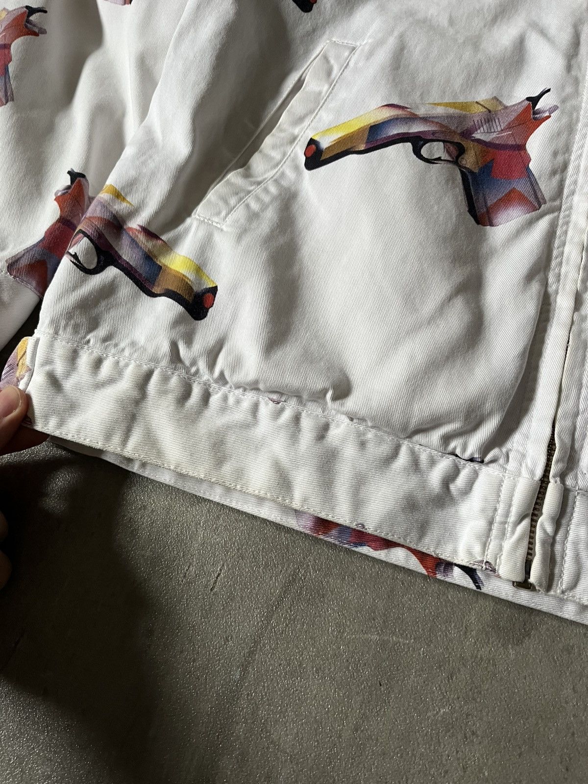 Supreme Supreme Mendini Work Jacket Gun SS16 white Size US M / EU 48-50 / 2 - 6 Thumbnail