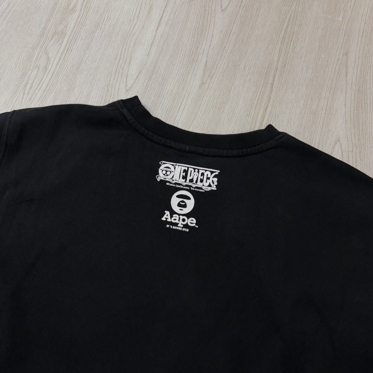 Aape Aape x One Piece by A bathing Ape APUNVS sweatshirt black Size US L / EU 52-54 / 3 - 4 Thumbnail
