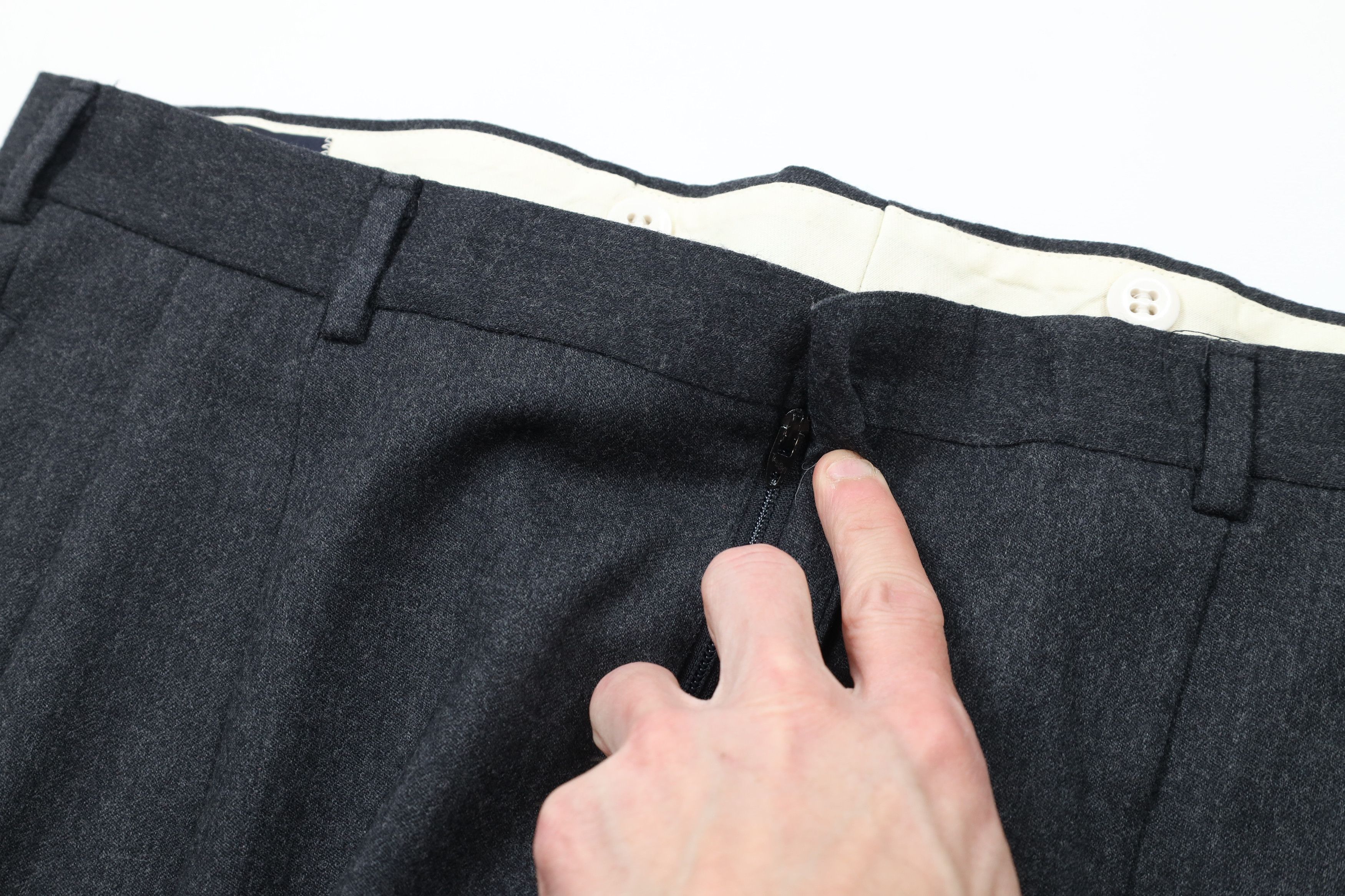 Brooks Brothers × Vintage Vintage 70s Brooks Brothers Cuffed Wide Leg Pants USA Size US 38 / EU 54 - 5 Thumbnail