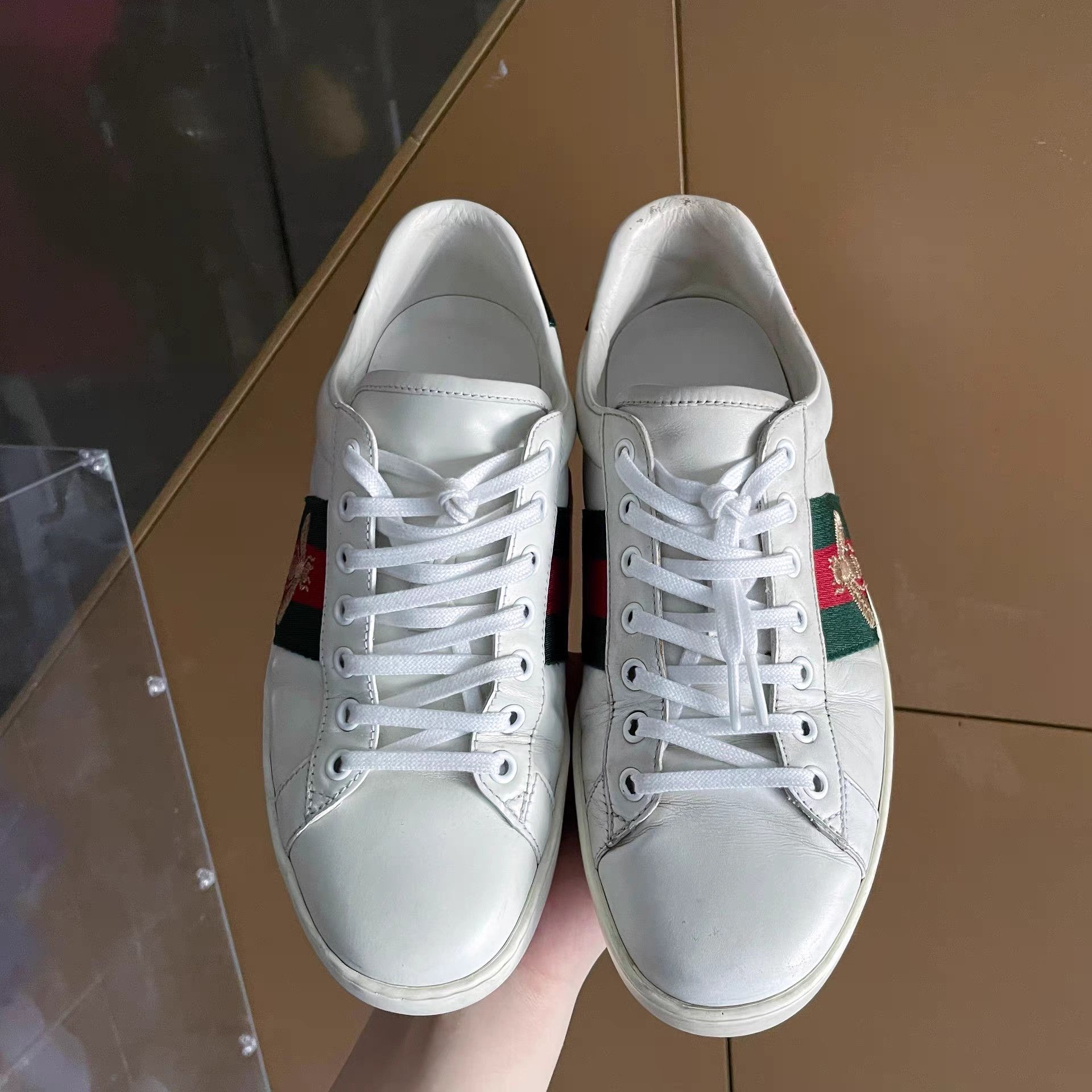 Gucci Gucci Ace Bee Sneakers Size US 8.5 / EU 41-42 - 5 Thumbnail