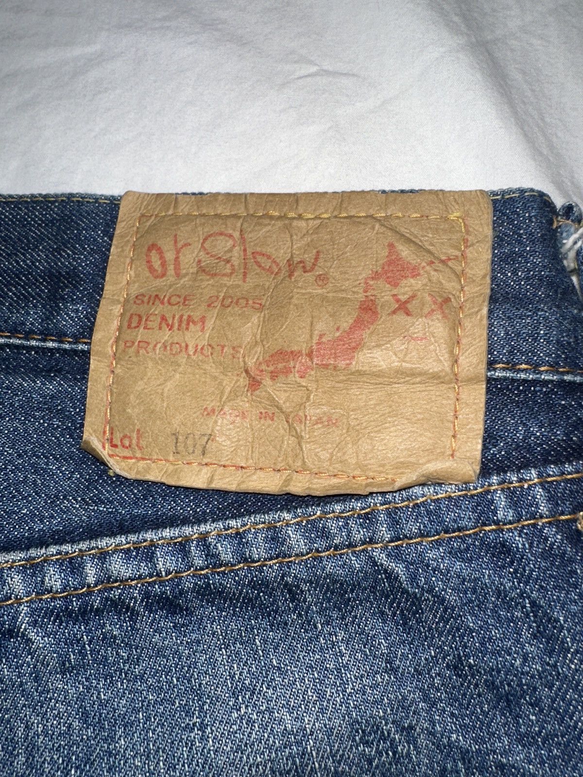 Orslow OrSlow 107 Size US 31 - 3 Thumbnail