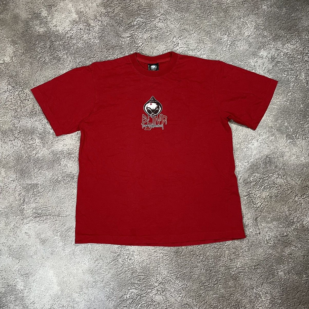 Vintage Vintage 90s Graphic Logo T Shirt Red Oversized Archive XL Size US XL / EU 56 / 4 - 3 Thumbnail