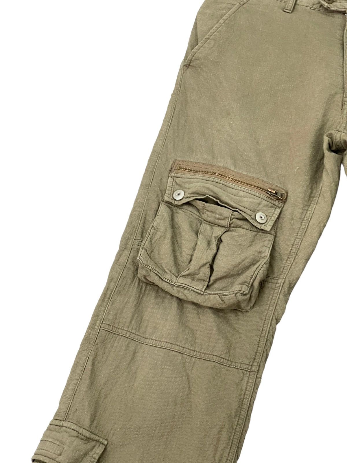 PPFM Full Sashiko PPFM Cargo Pant Multi Pockets Regular 8🟦4 Size US 30 / EU 46 - 6 Thumbnail
