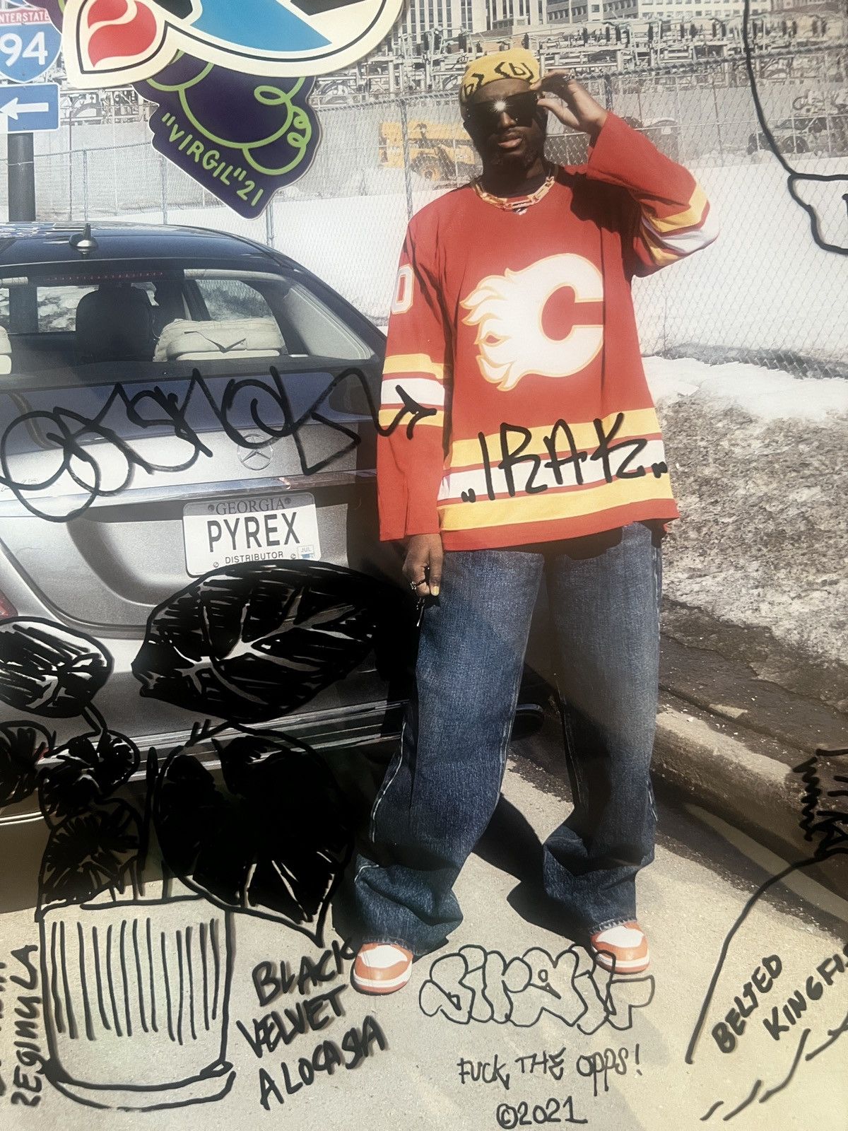Sneeze Magazine sneeze magazine x virgil Size ONE SIZE - 5 Thumbnail