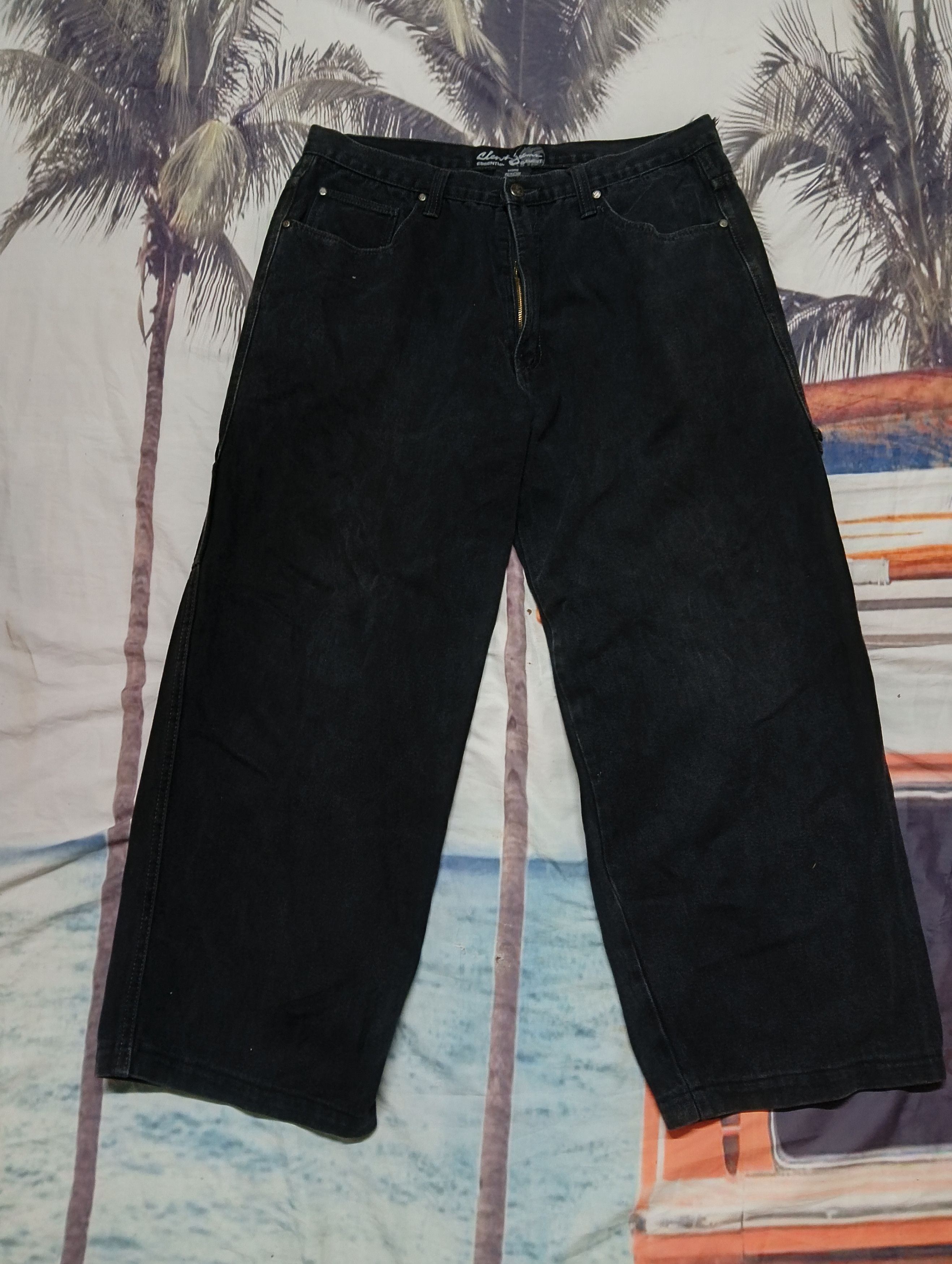 Clench × Vintage vintage clench baggy jeans Size US 36 / EU 52 - 1 Thumbnail