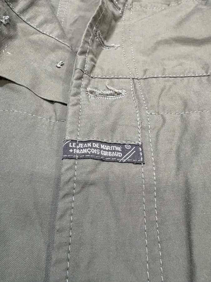 Marithe + Francois Girbaud 2000s Marithé + François Girbaud Olive Cargo Tactical Pants Size US 30 / EU 46 - 11 Thumbnail
