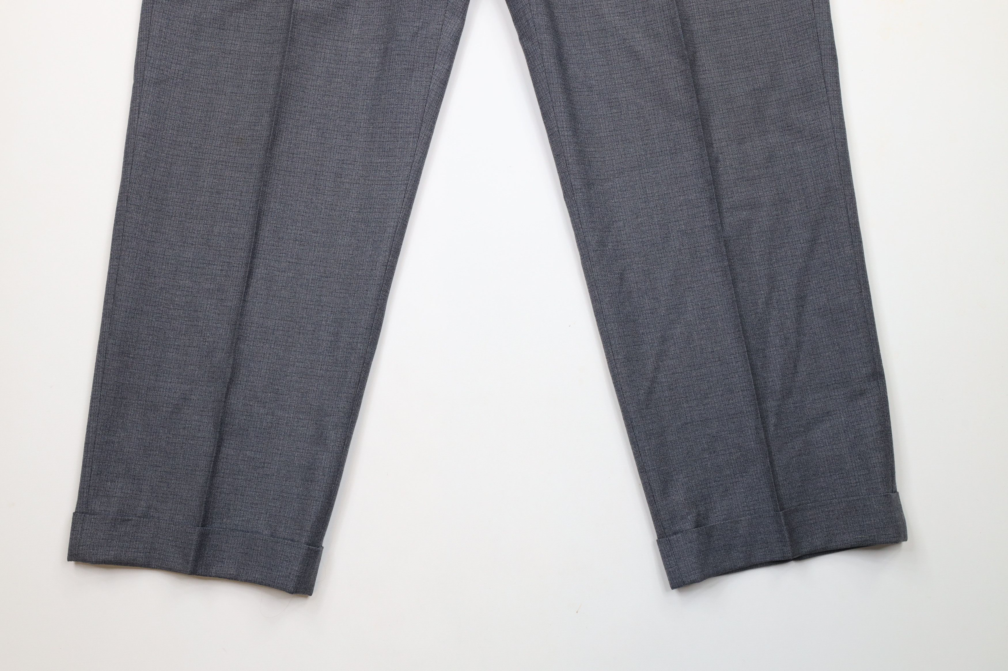 Vintage Vintage 50s Hollywood Regency High Waist Trousers Pants USA Size US 36 / EU 52 - 4 Thumbnail