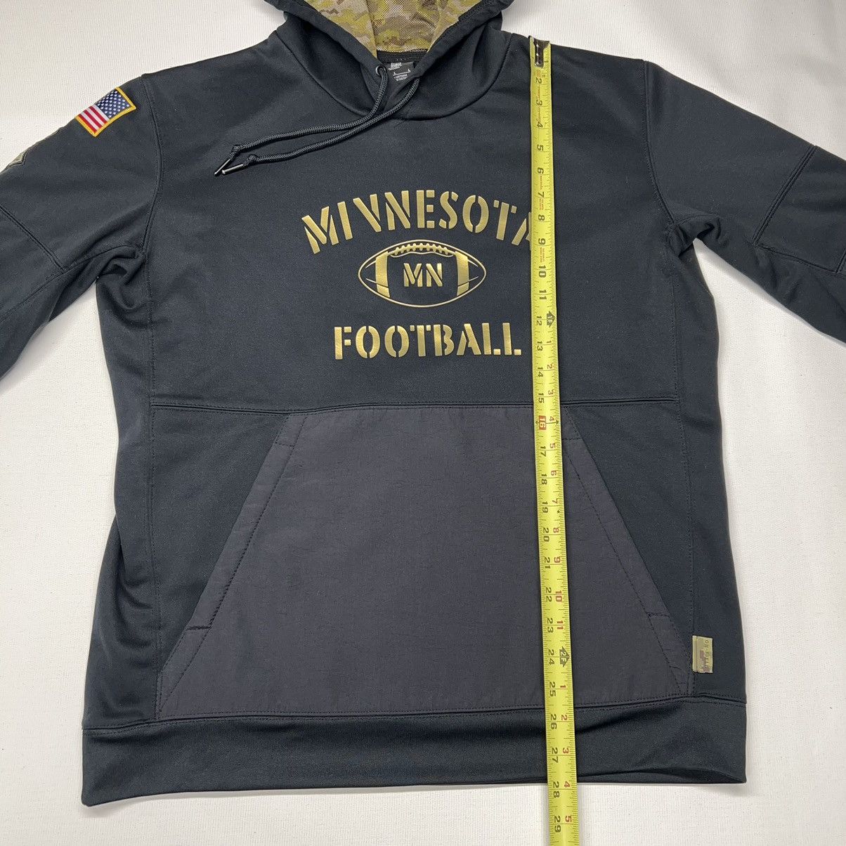 NFL × Nike Nike Minnesota Hoodie Salute to Service On Field Black Camo Size US L / EU 52-54 / 3 - 16 Thumbnail