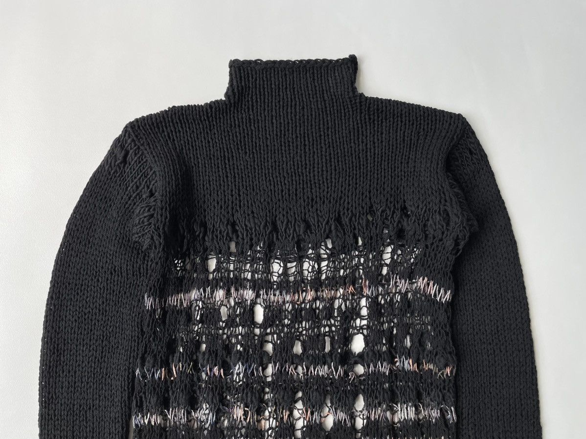 Dries Van Noten Candy Cobweb Knit Punk Sweater Size S / US 4 / IT 40 - 12 Thumbnail