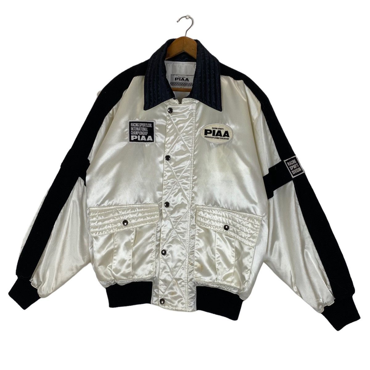 Vintage ✨Piaa Racing Motorsports satin bomber jacket Size US L / EU 52-54 / 3 - 4 Thumbnail
