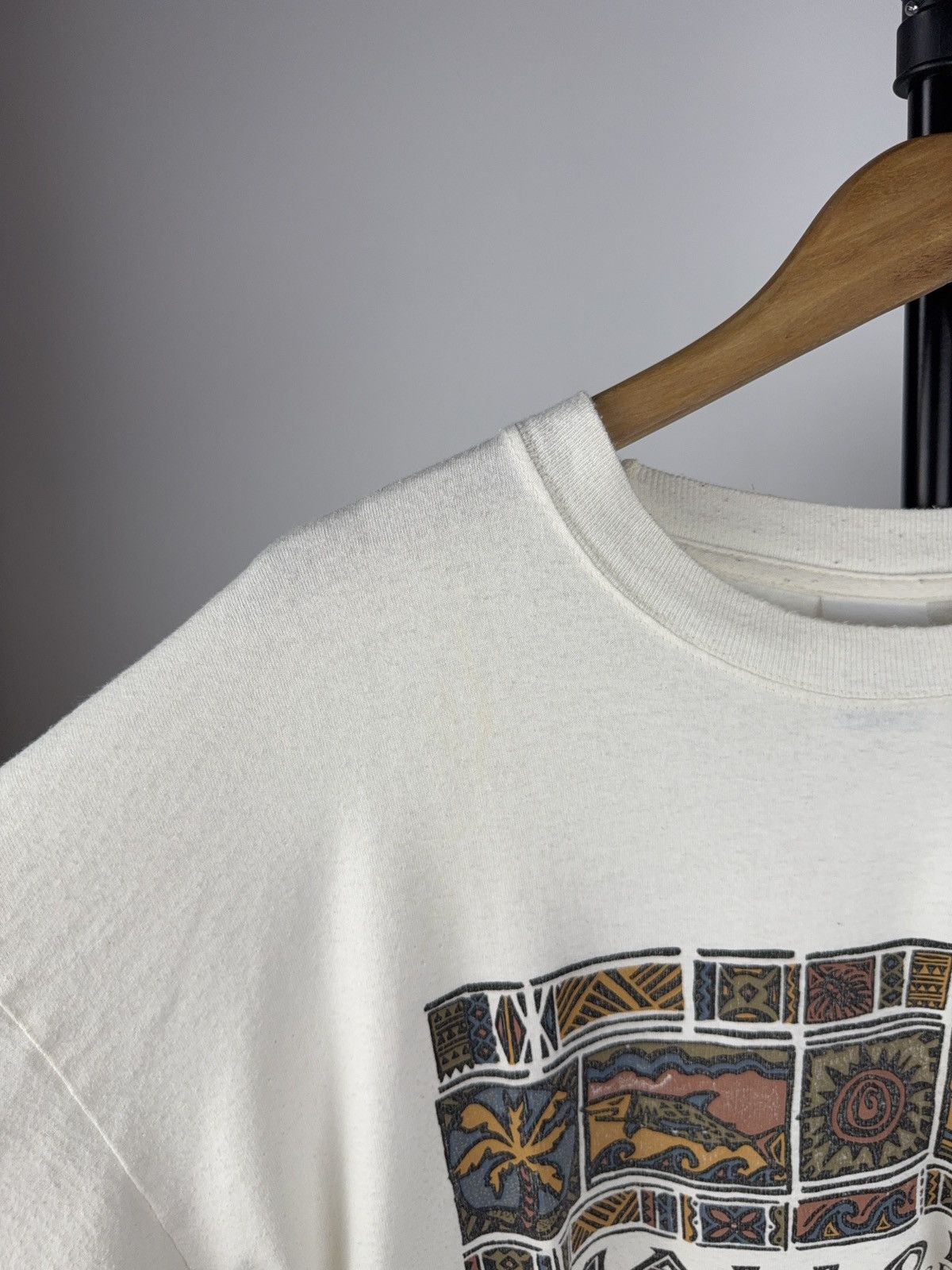 Vintage Vintage 90s Mallorca travel retro Graphic print Tee Shirt Size US XL / EU 56 / 4 - 5 Thumbnail