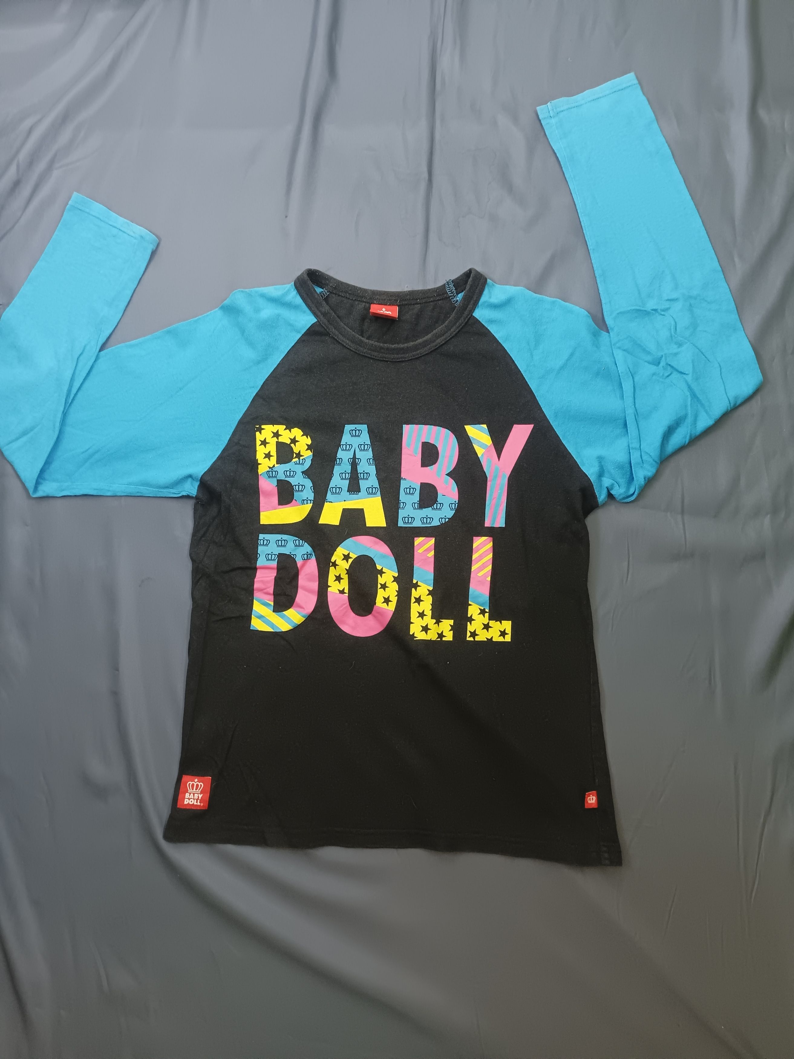 If Six Was Nine × Japanese Brand × Le Grande Bleu (L.G.B.) Baby Doll long Sleeve T-Shirt Size US M / EU 48-50 / 2 - 15 Thumbnail