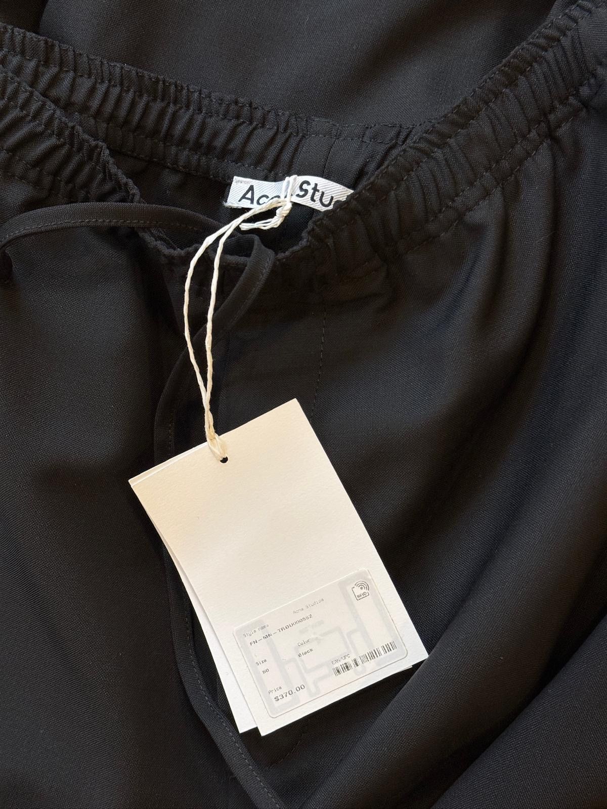 Acne Studios Acne Paris Pants Black Size 50 New w/ Tags Size US 34 / EU 50 - 4 Thumbnail