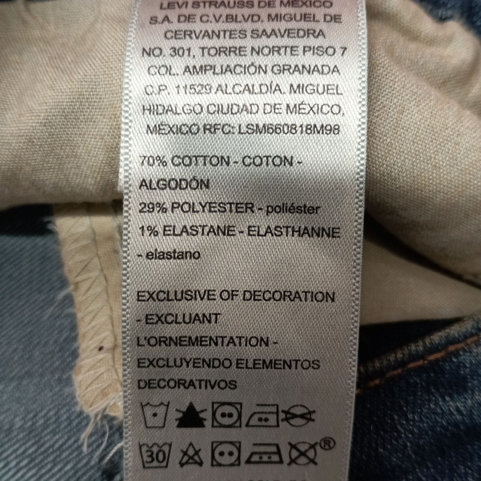 Levi's Levi Signature High Rise Skinny Jeans Women's Size 12S 31x28 Size 34" / US 12 / IT 48 - 5 Thumbnail