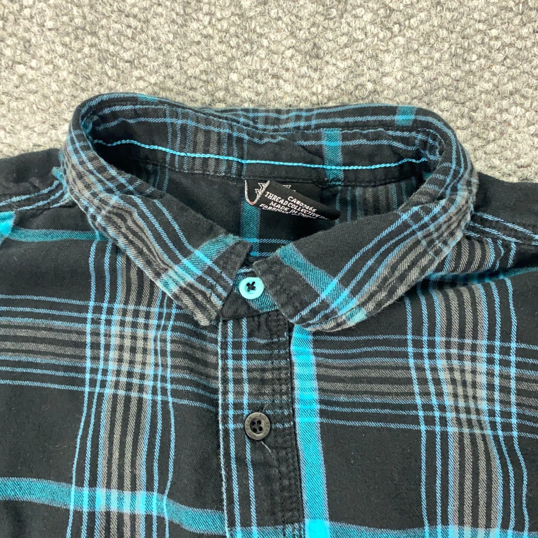 No Fear VINTAGE No Fear Plaid Flannel Shirt Men Large Long Sleeve Casual Retro 2000s Size US L / EU 52-54 / 3 - 2 Thumbnail