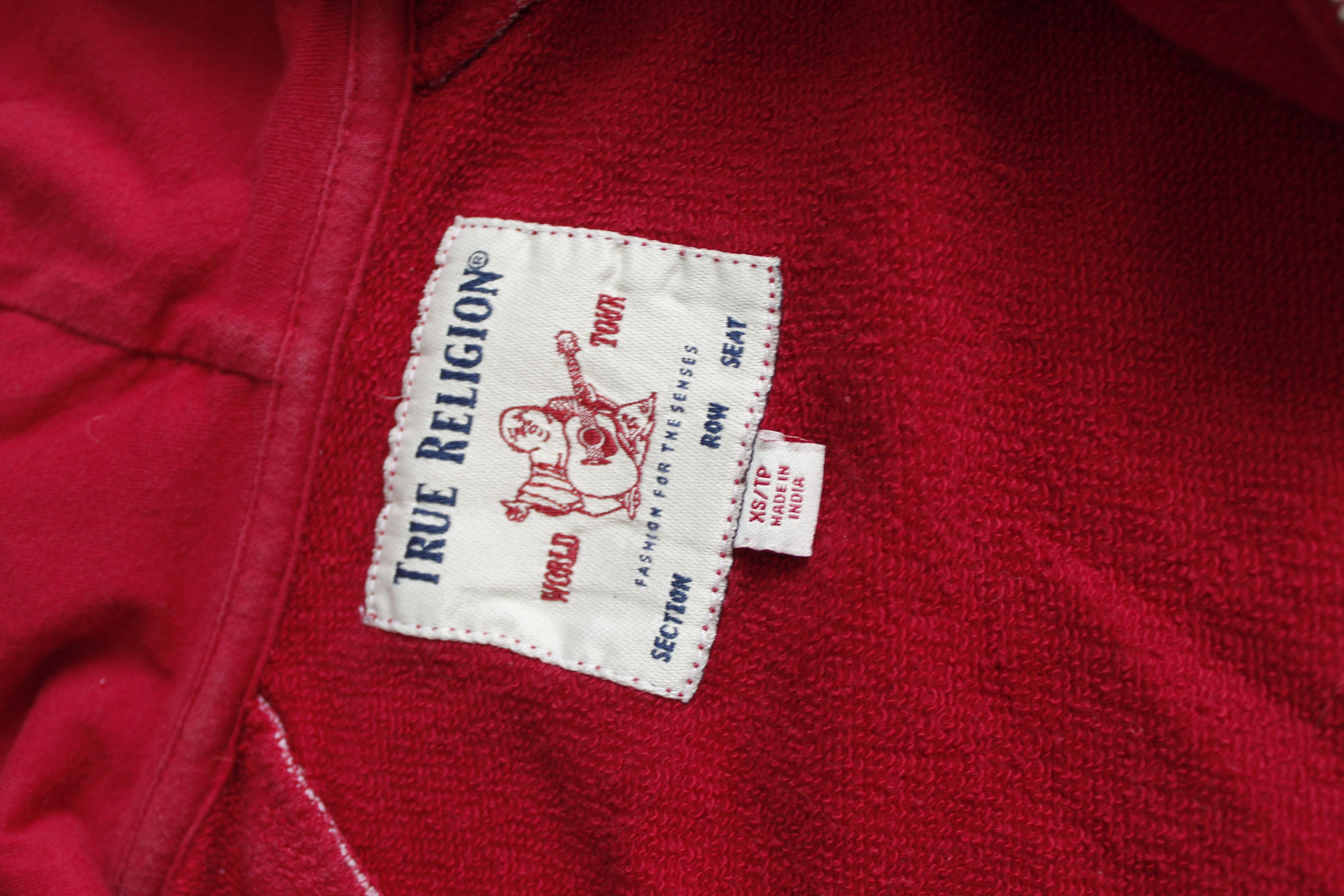True Religion True religion Zip Hoodie Womens Girls XS Y2K with Stripes Size XS / US 0-2 / IT 36-38 - 4 Thumbnail