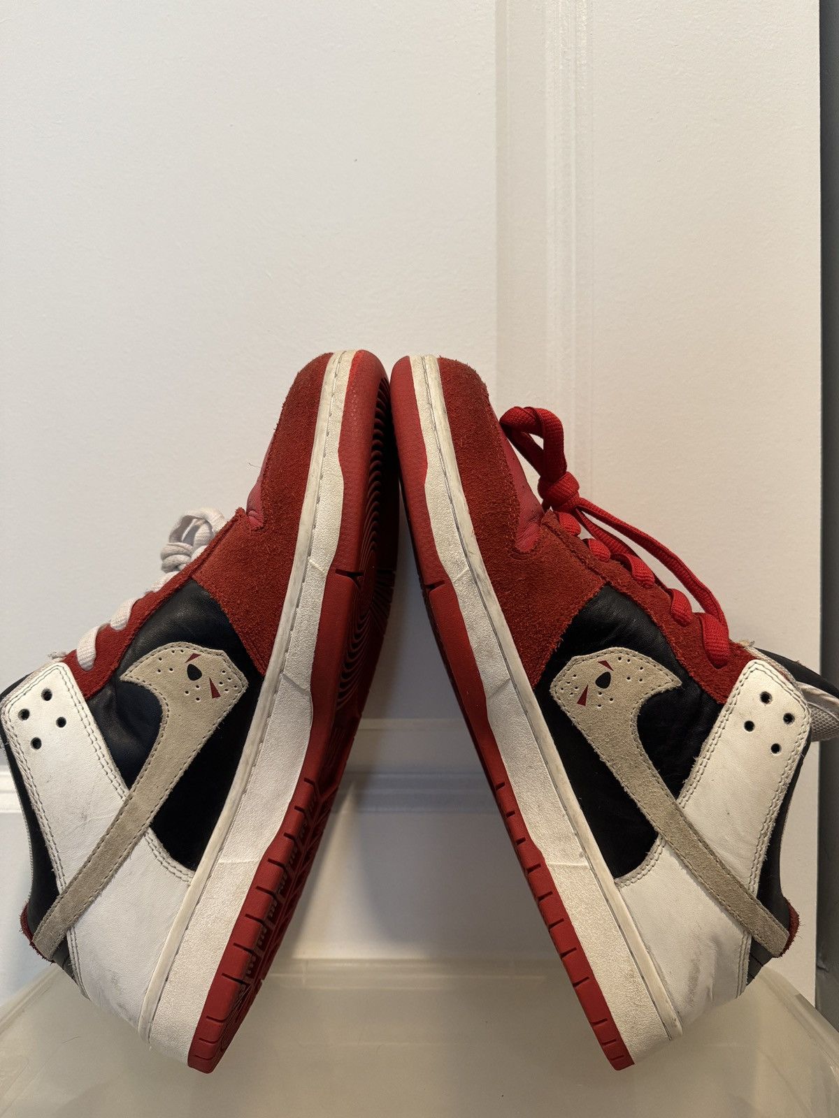 Warren Lotas Warren Lotas OG Red Jason Dunks Size US 10.5 / EU 43-44 - 5 Thumbnail